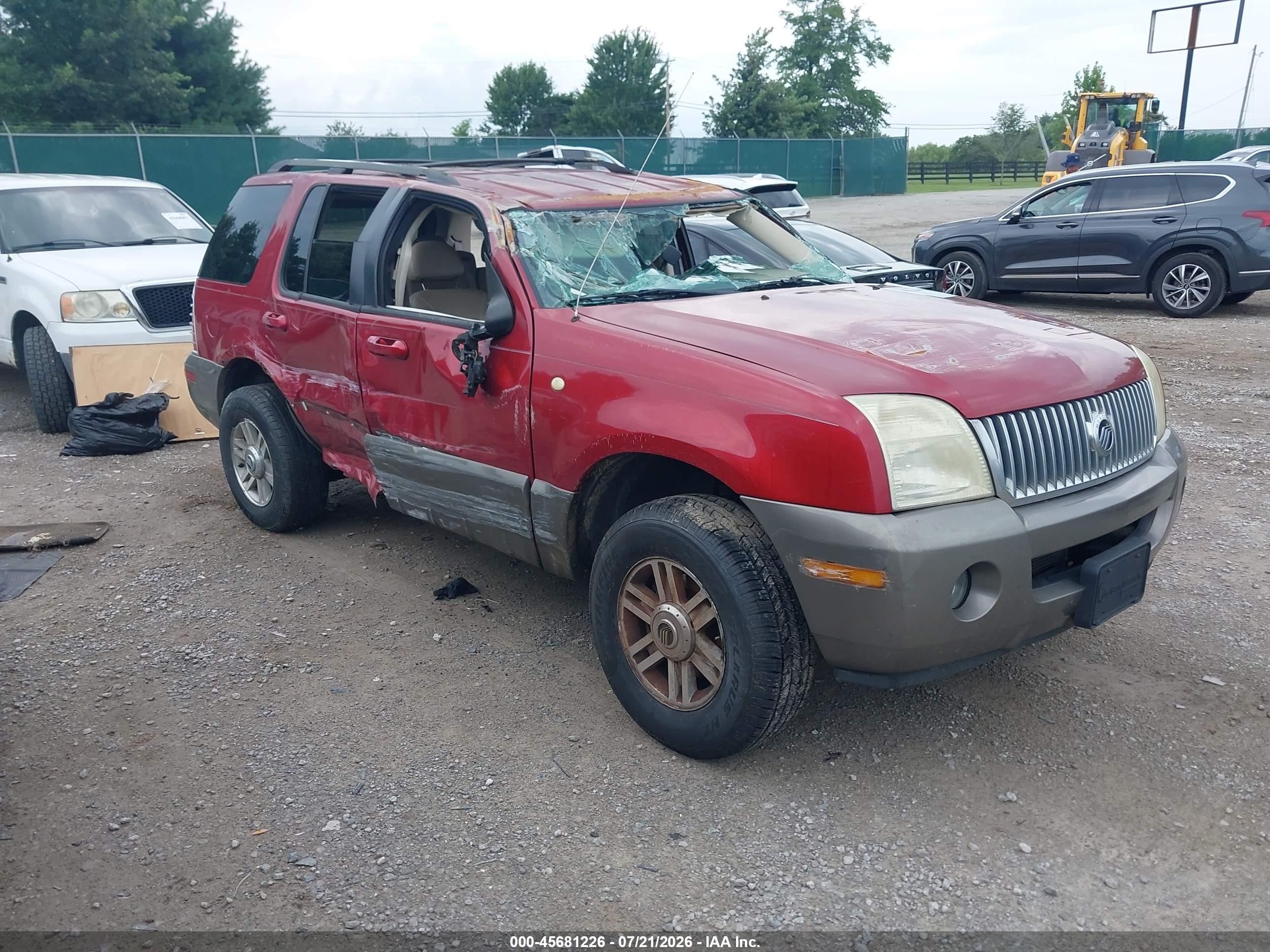 2003 Mercury Mountaineer Convenience, VIN 4M2ZU66K33UJ09745 — All over