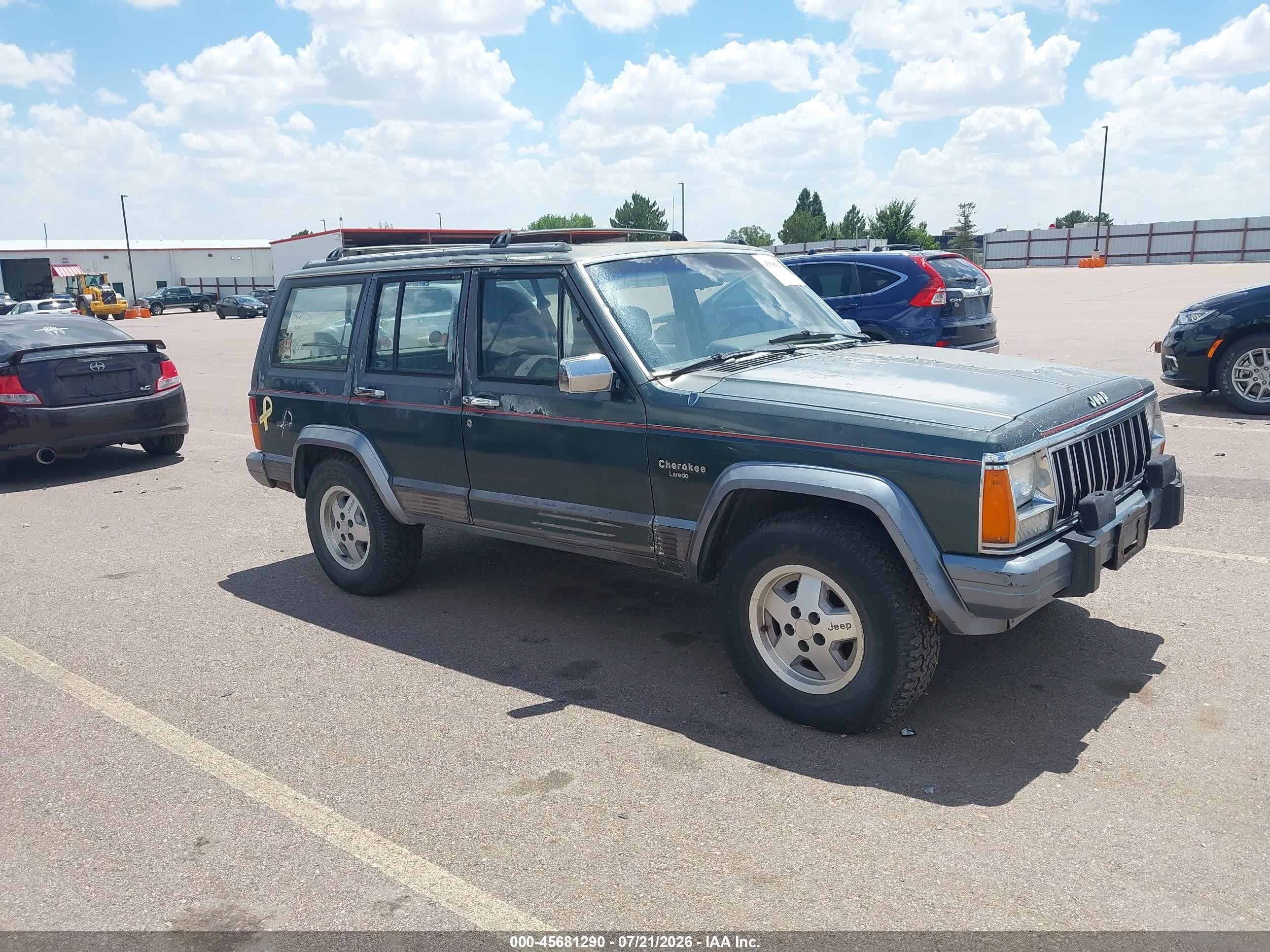 1991 Jeep Cherokee, VIN 1J4FJ58S8ML570840 — All over