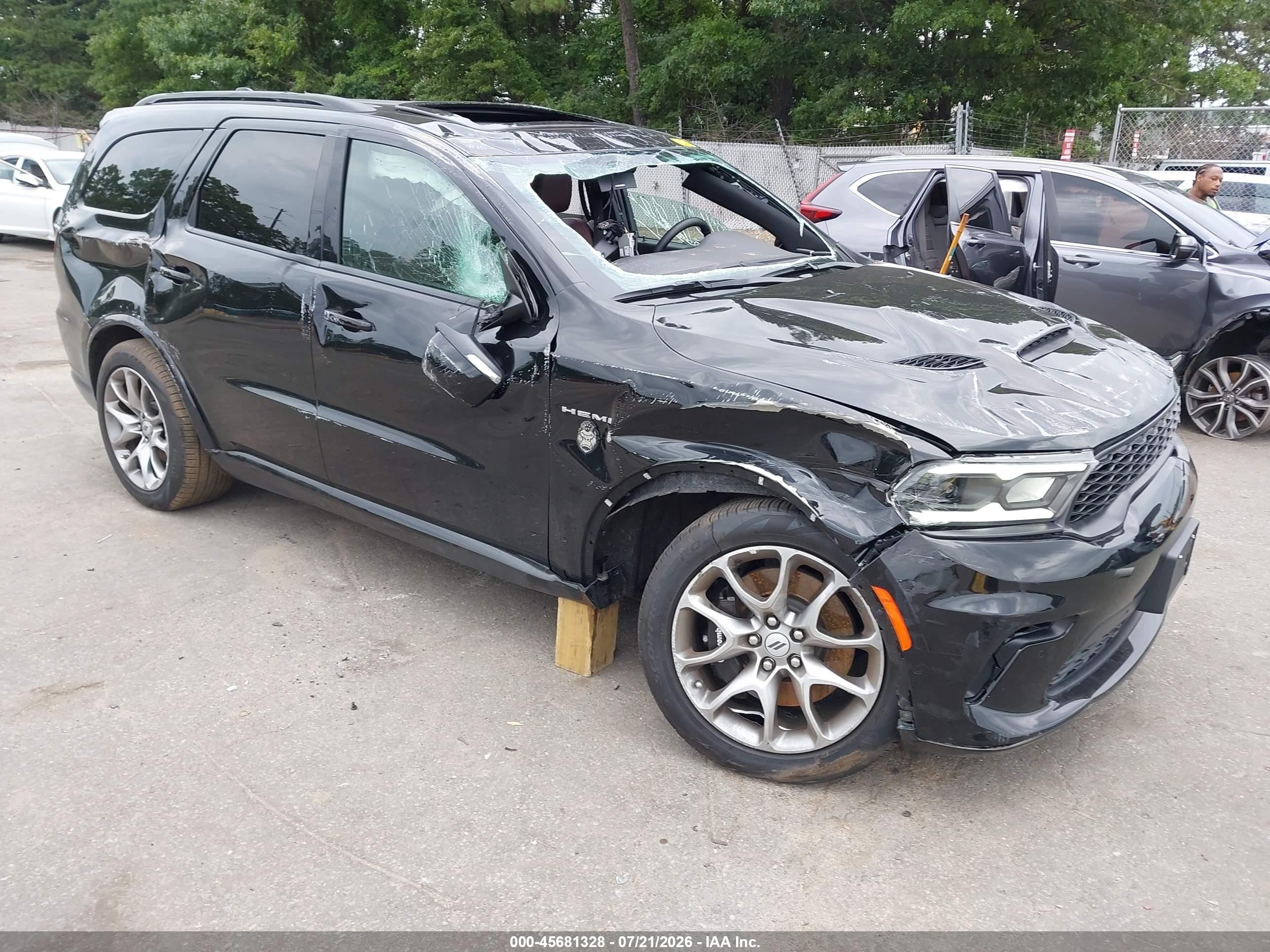 2026 Dodge Durango GT Plus HEMI V8, VIN 1C4SDJCT2TC198799 — Rollover