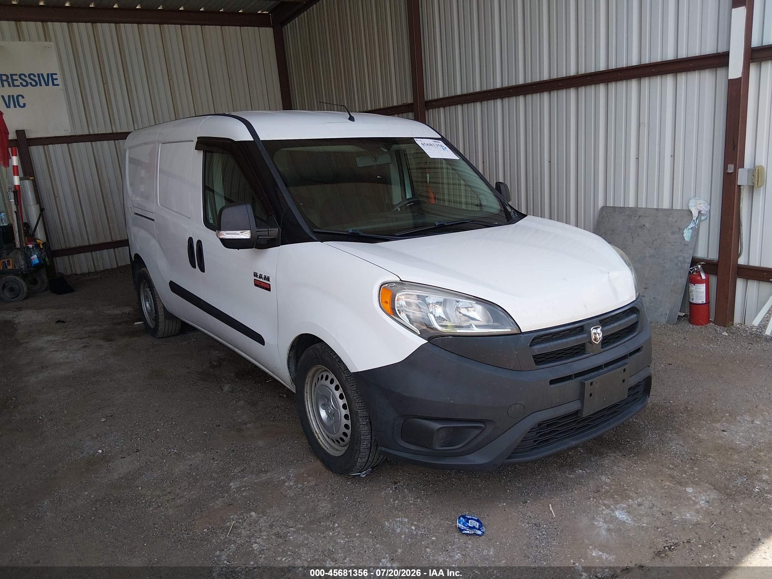 2015 Ram ProMaster City Cargo Tradesman, VIN ZFBERFAT8F6A28048 — Обычный износ