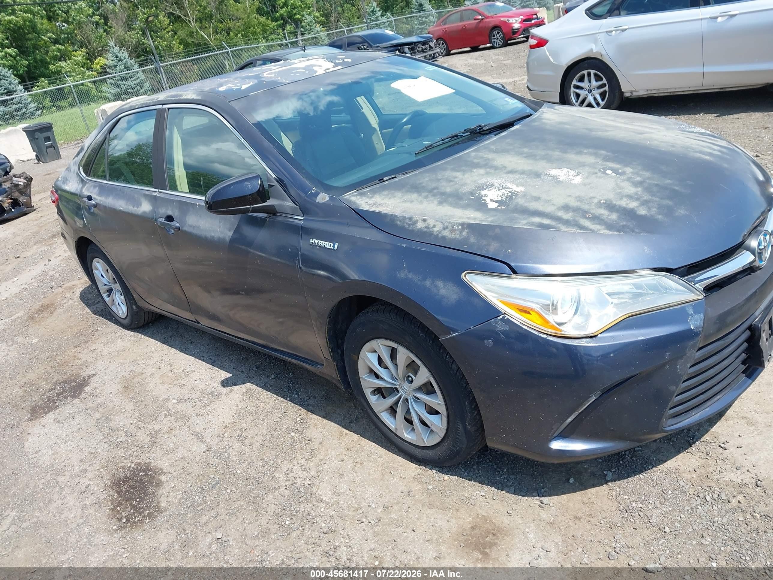 2015 Toyota Camry XLE, VIN 4T1BD1FK7FU155265 — Обычный износ