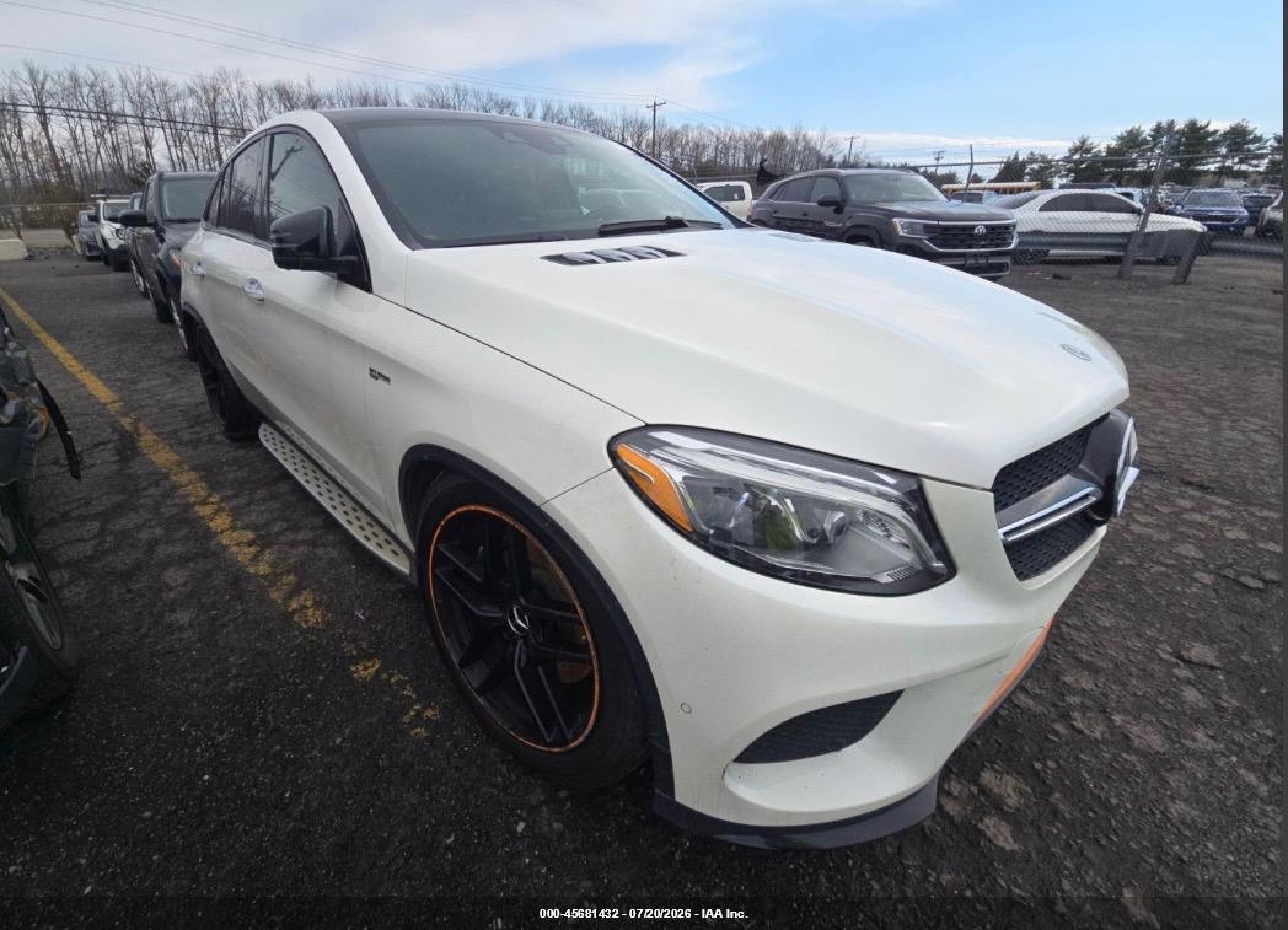 2019 Mercedes-Benz GLE 43 AMG, VIN 4JGED6EB2KA147842 — Normal wear