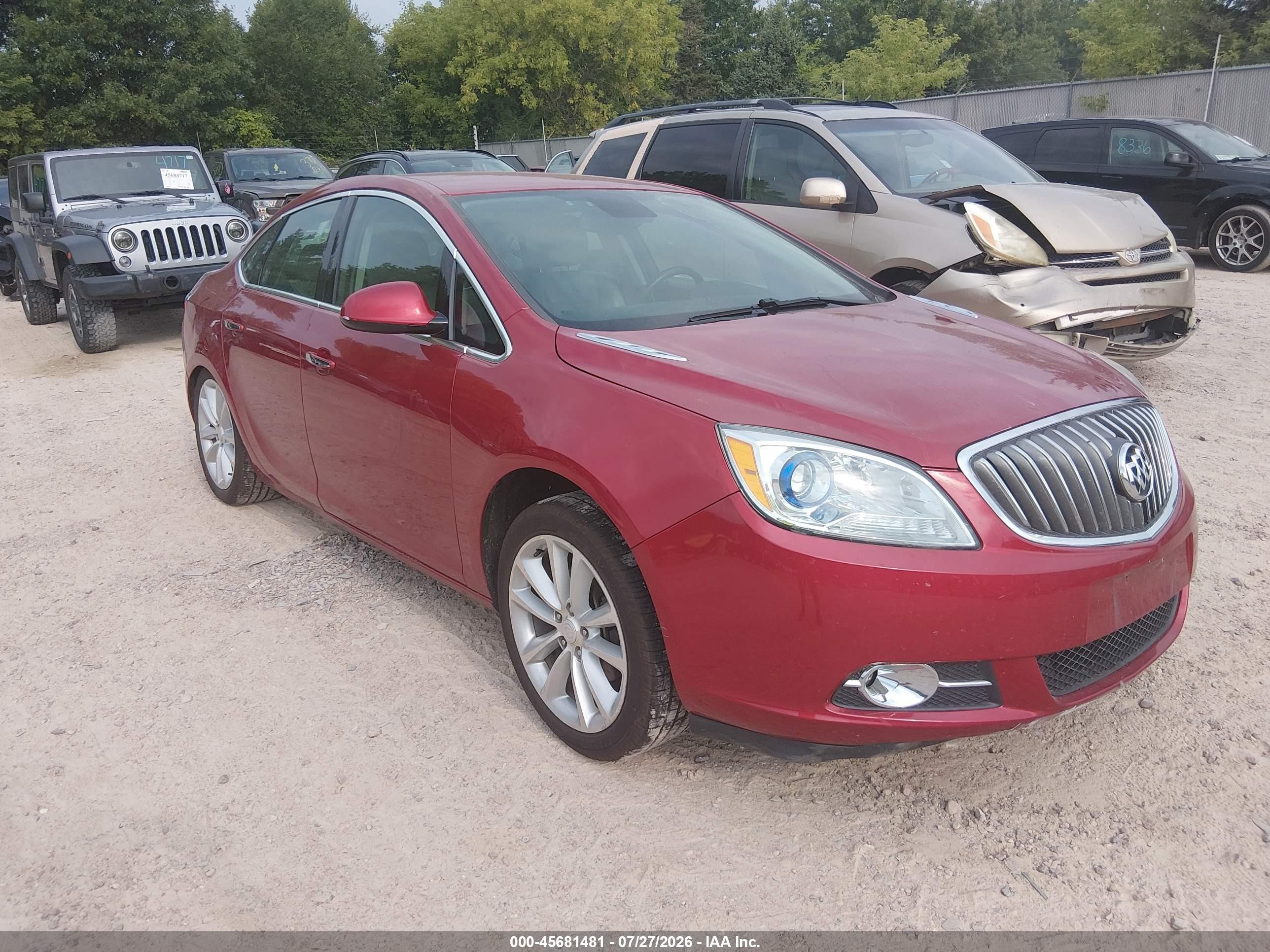 2013 Buick Verano Convenience Group, VIN 1G4PR5SKXD4117286 — Зад