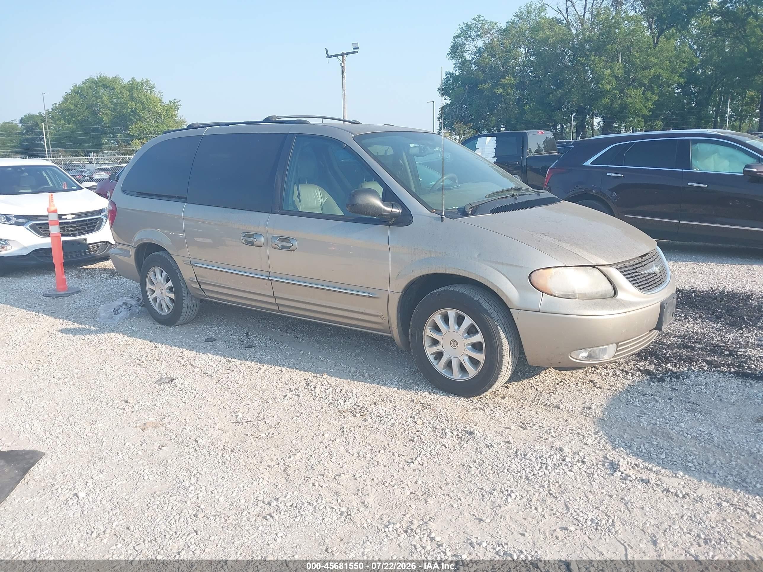 2003 Chrysler Town & Country LXi, VIN 2C4GP54L23R112613 — Обычный износ
