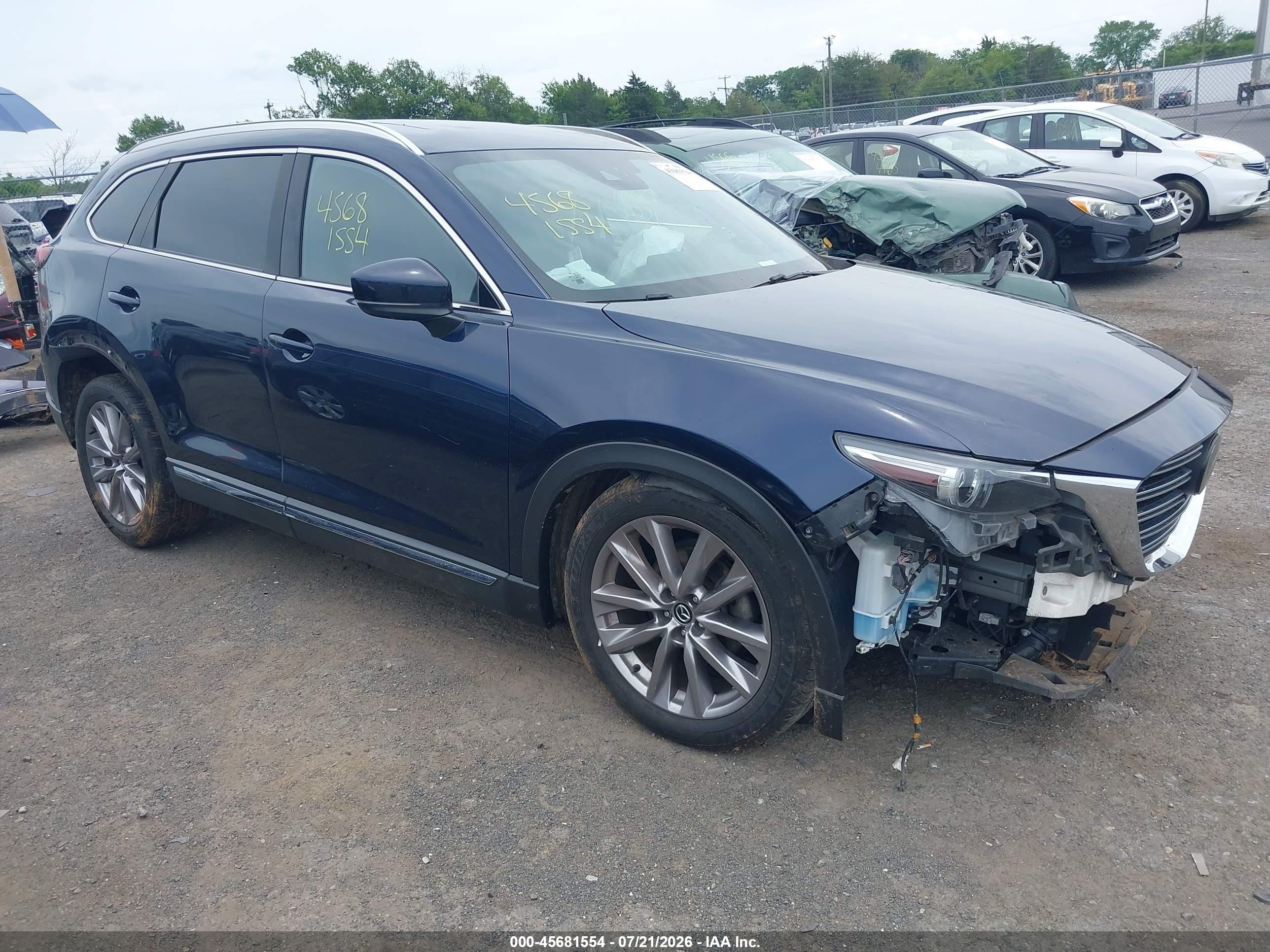 2020 Mazda CX-9 Grand Touring, VIN JM3TCBDY4L0415107 — Front end