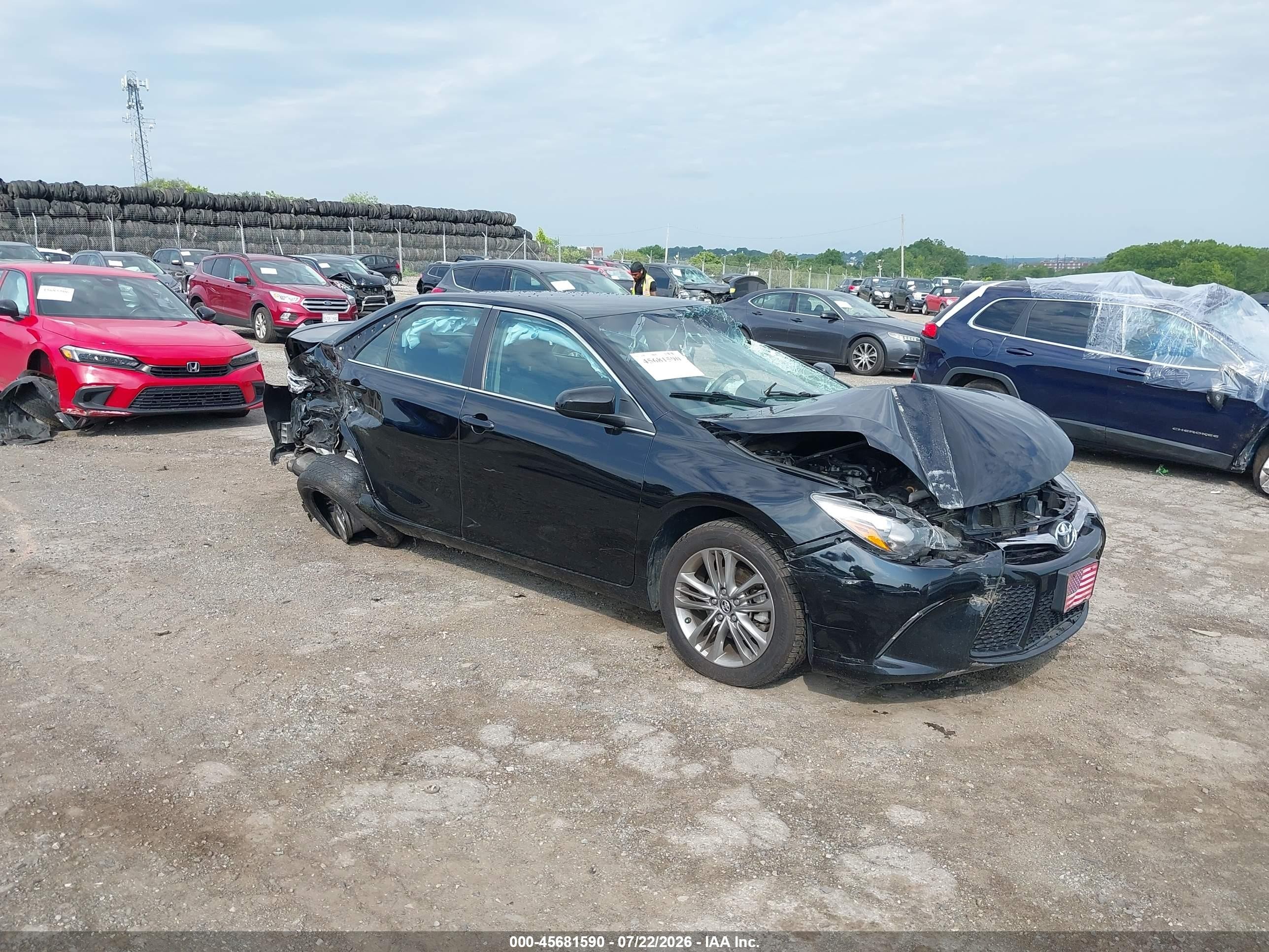 2017 Toyota Camry SE, VIN 4T1BF1FK9HU352094 — Biohazard / chemical