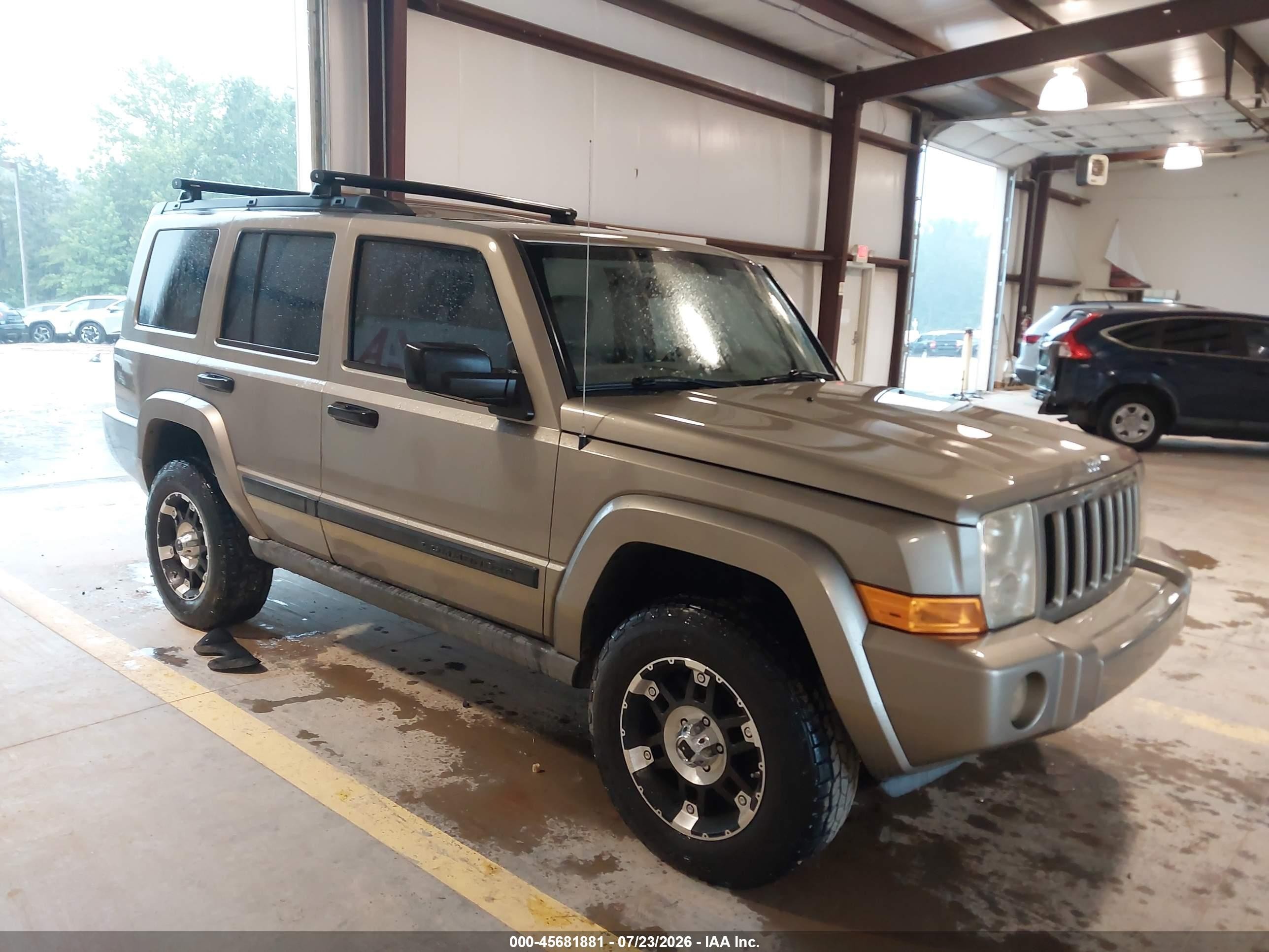 2006 Jeep Commander, VIN 1J8HG48N76C247120 — Normal wear