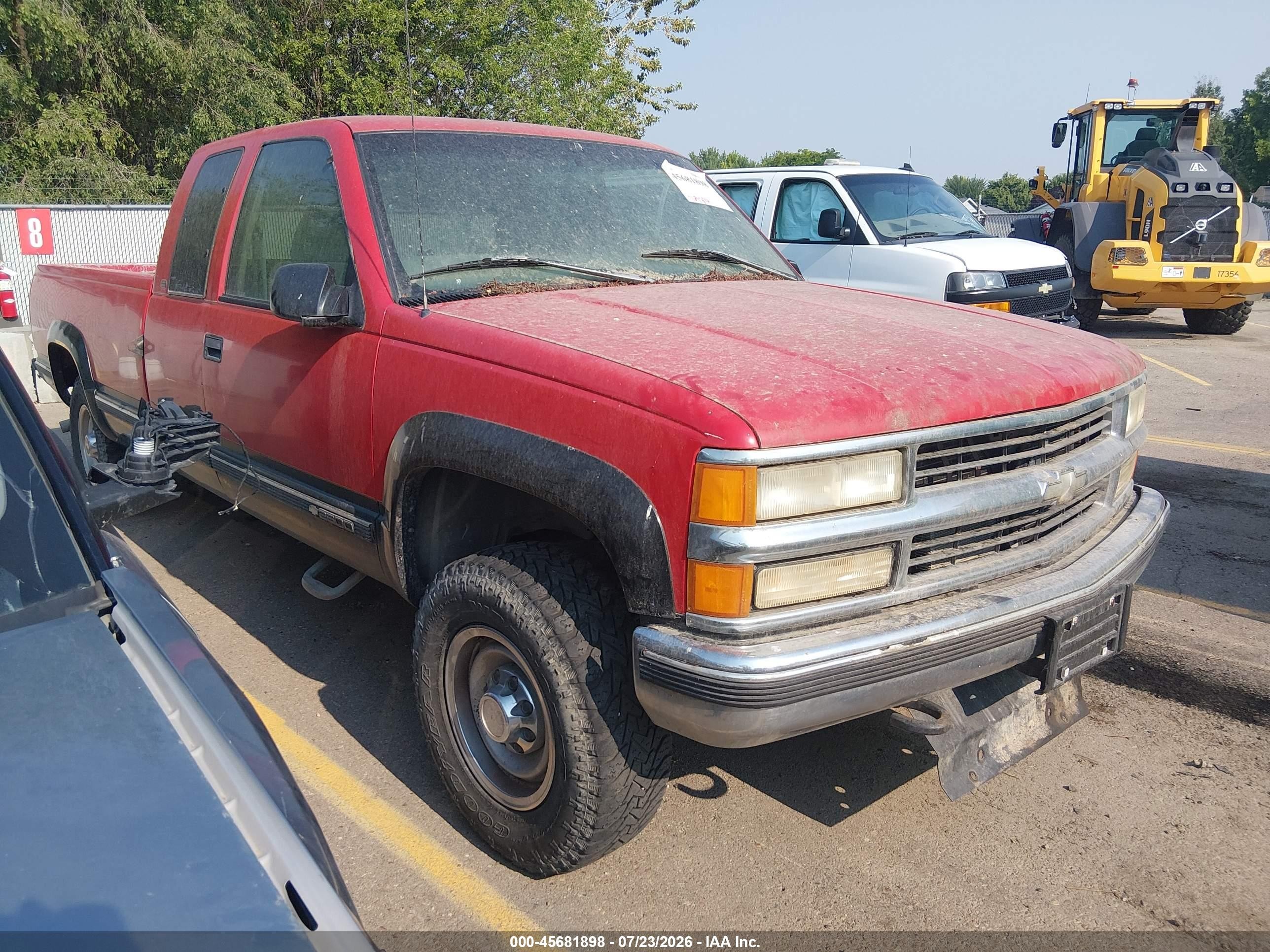 1997 Chevrolet Silverado 2500, VIN 1GCGK29RXVE229138 — Обычный износ
