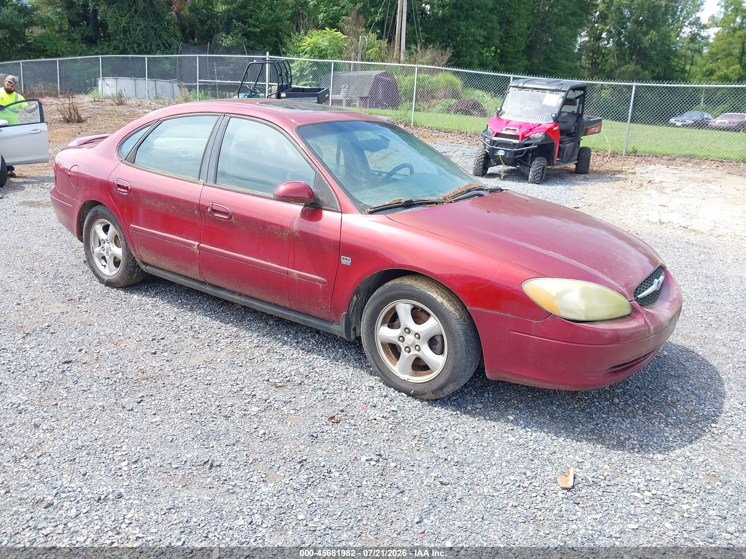 2003 Ford Taurus SES Standard, VIN 1FAFP55S13A113425 — Normal wear