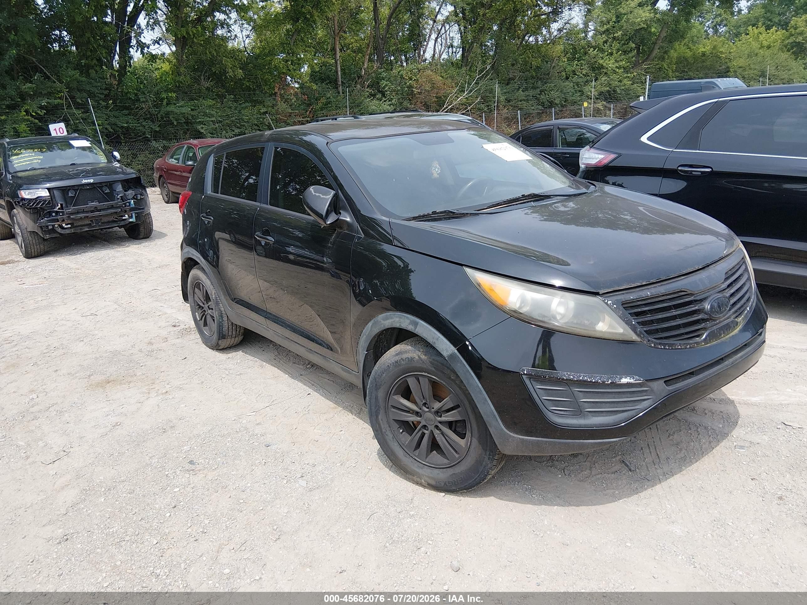 2012 Kia Sportage LX, VIN KNDPB3A26C7324379 — Normal wear