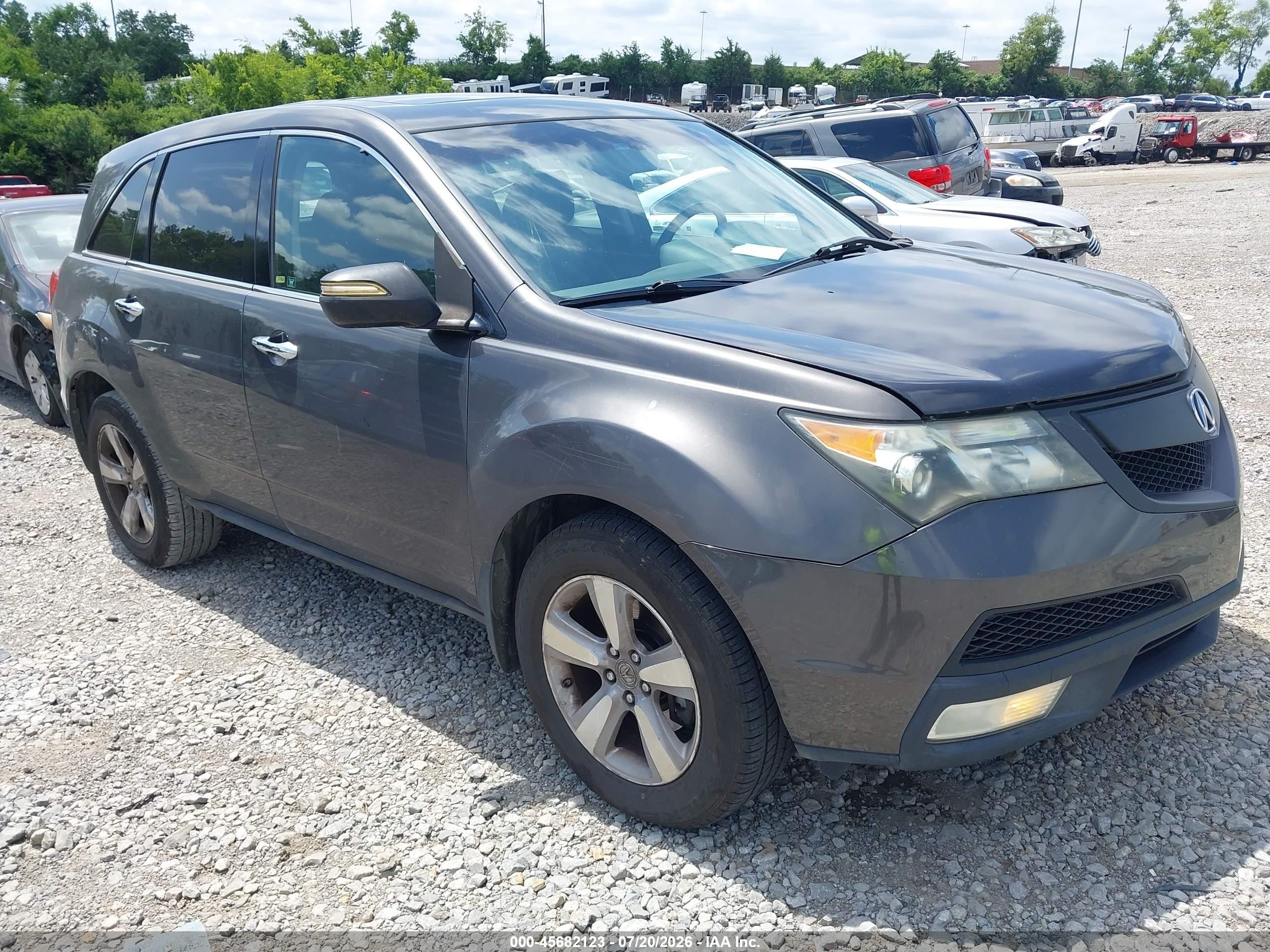 2012 Acura MDX Technology, VIN 2HNYD2H40CH507095 — Normal wear