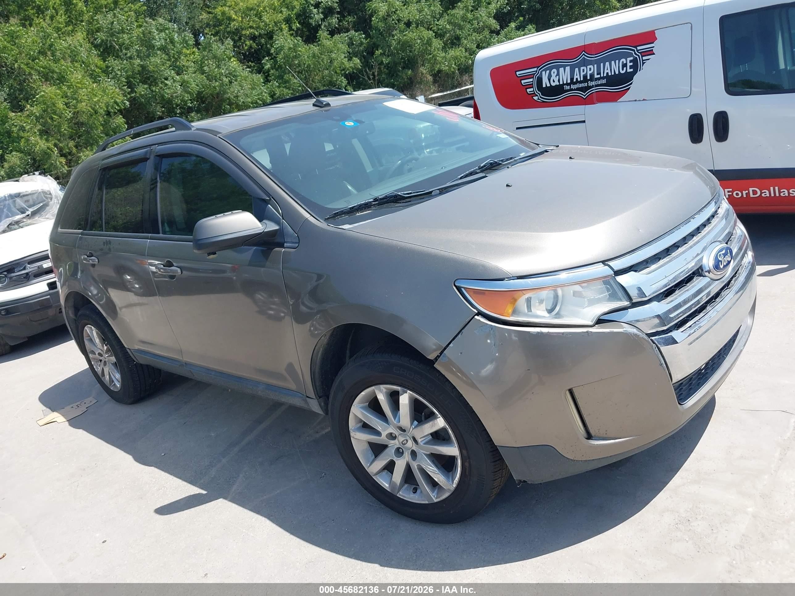 2013 Ford Edge SEL, VIN 2FMDK3JC7DBB52699 — Normal wear