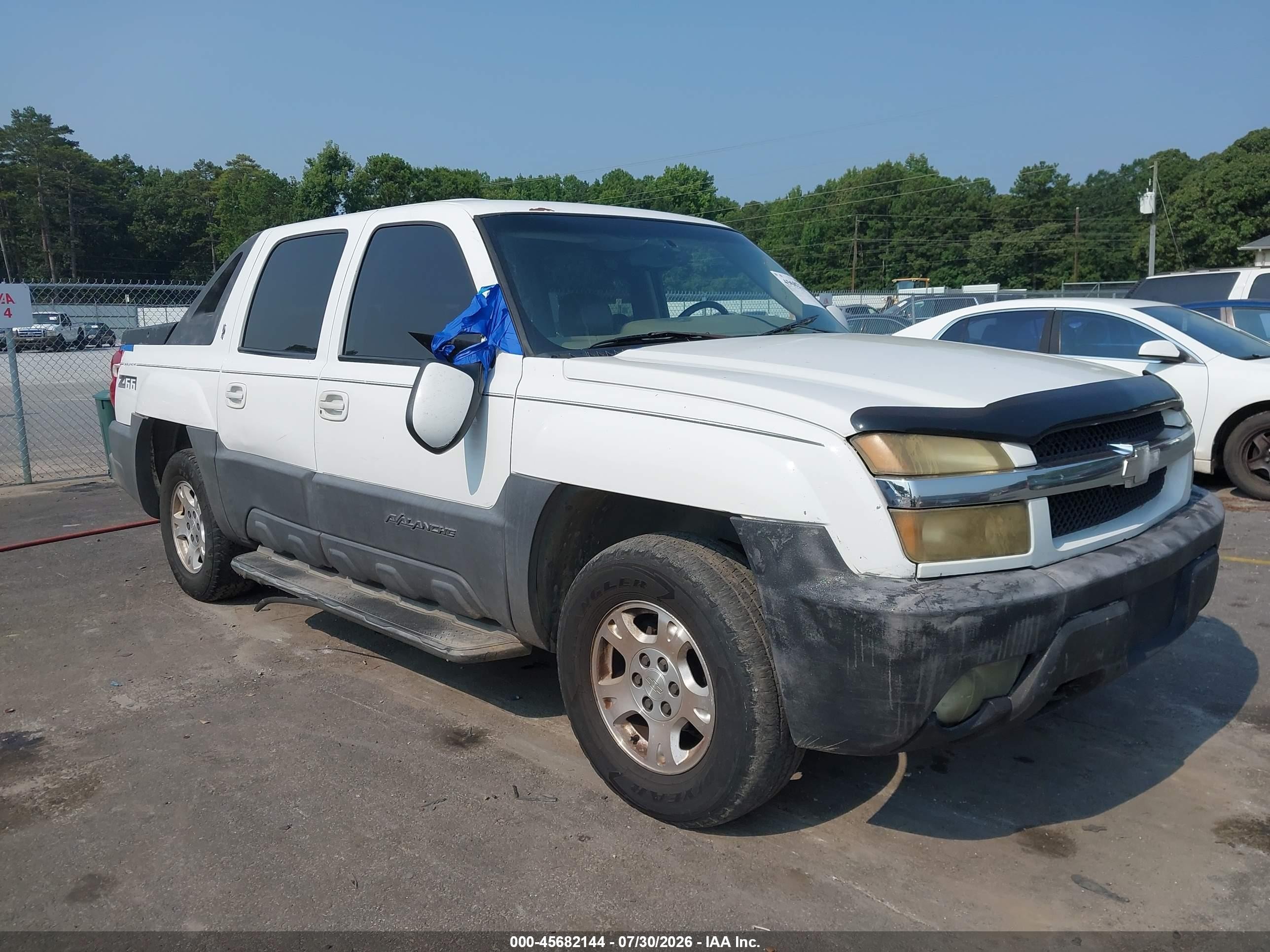 2003 Chevrolet Avalanche, VIN 3GNEC13T43G136812 — Обычный износ
