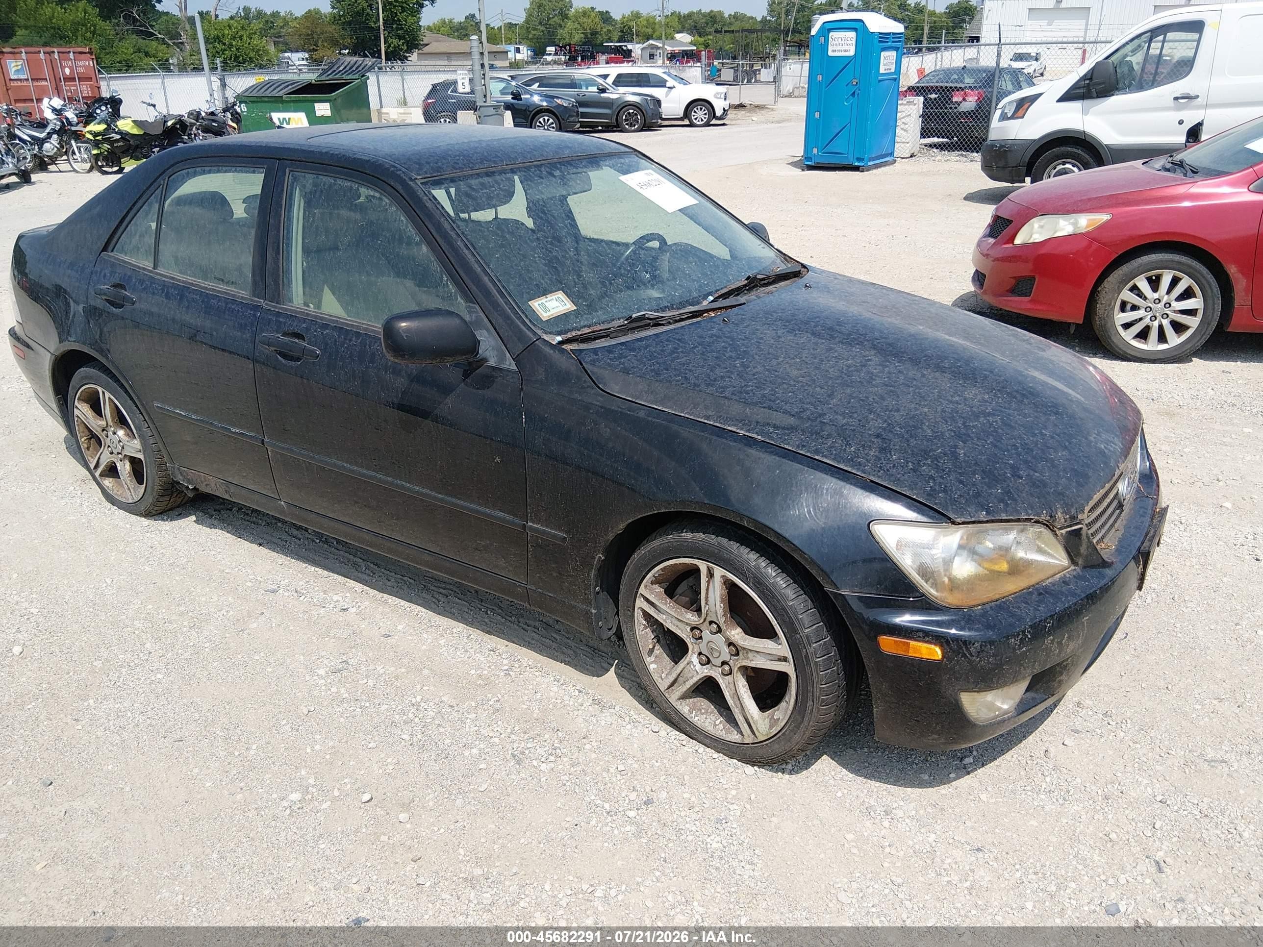 2001 Lexus IS 300/350, VIN JTHBD182510028384 — Обычный износ