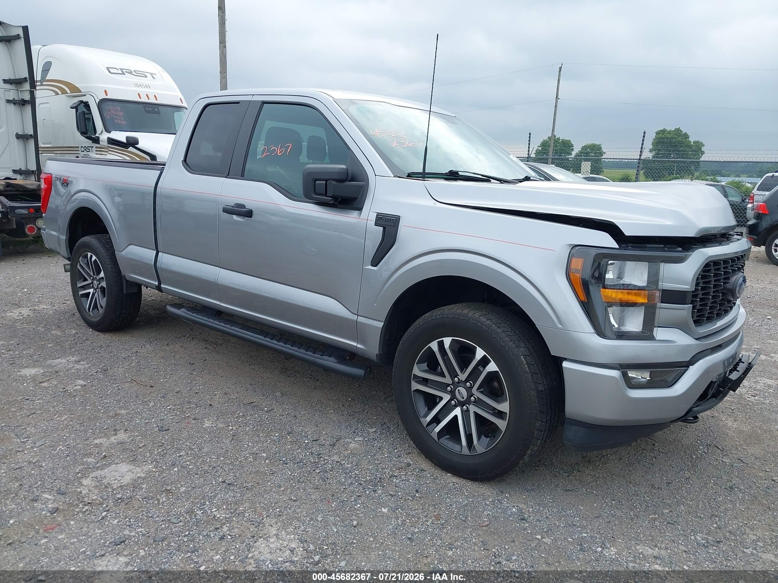 2023 Ford F-150 XLT, VIN 1FTEX1EP7PFA81034 — Front end