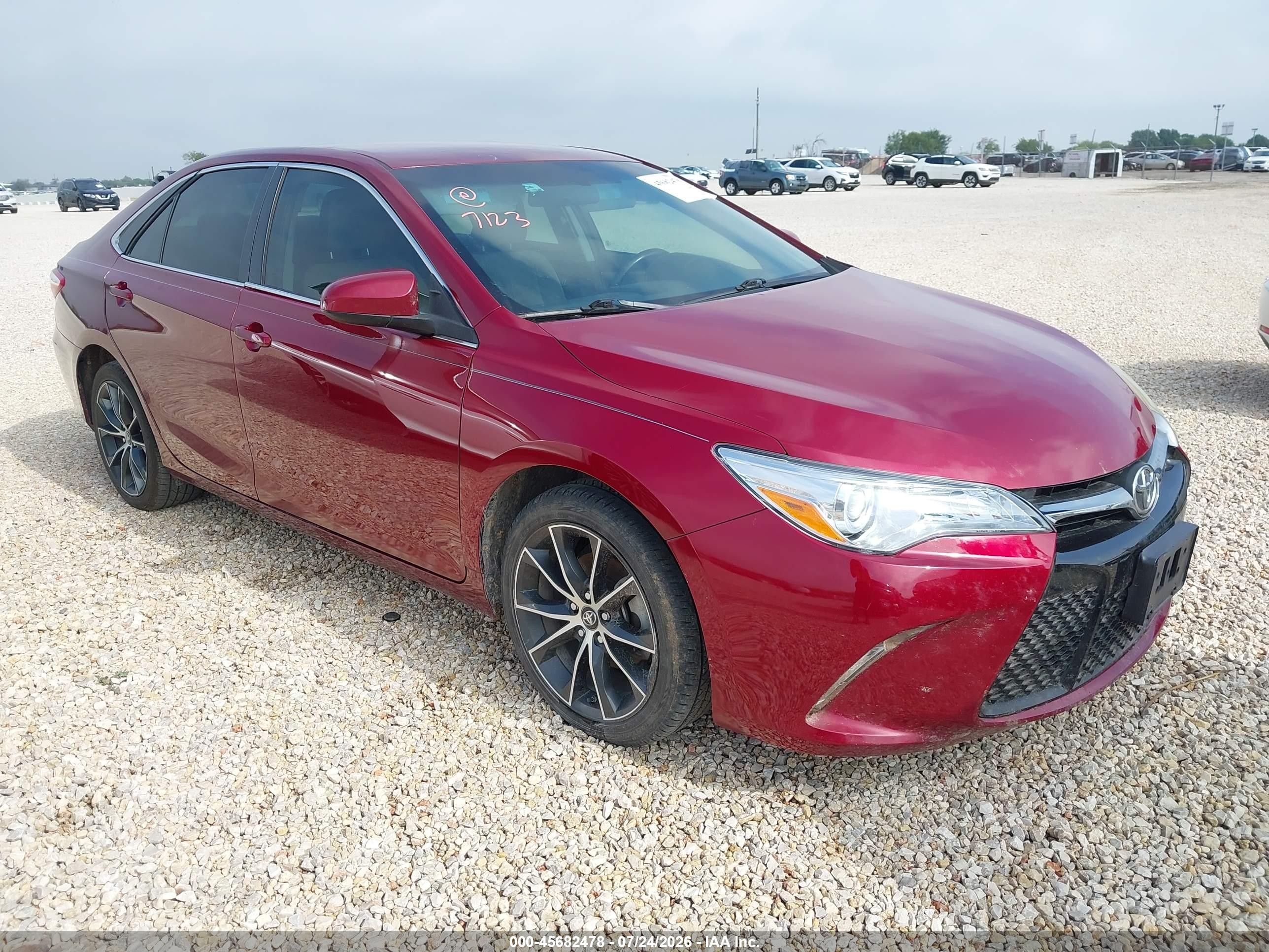 2017 Toyota Camry SE, VIN 4T1BF1FK3HU654965 — Water / flood