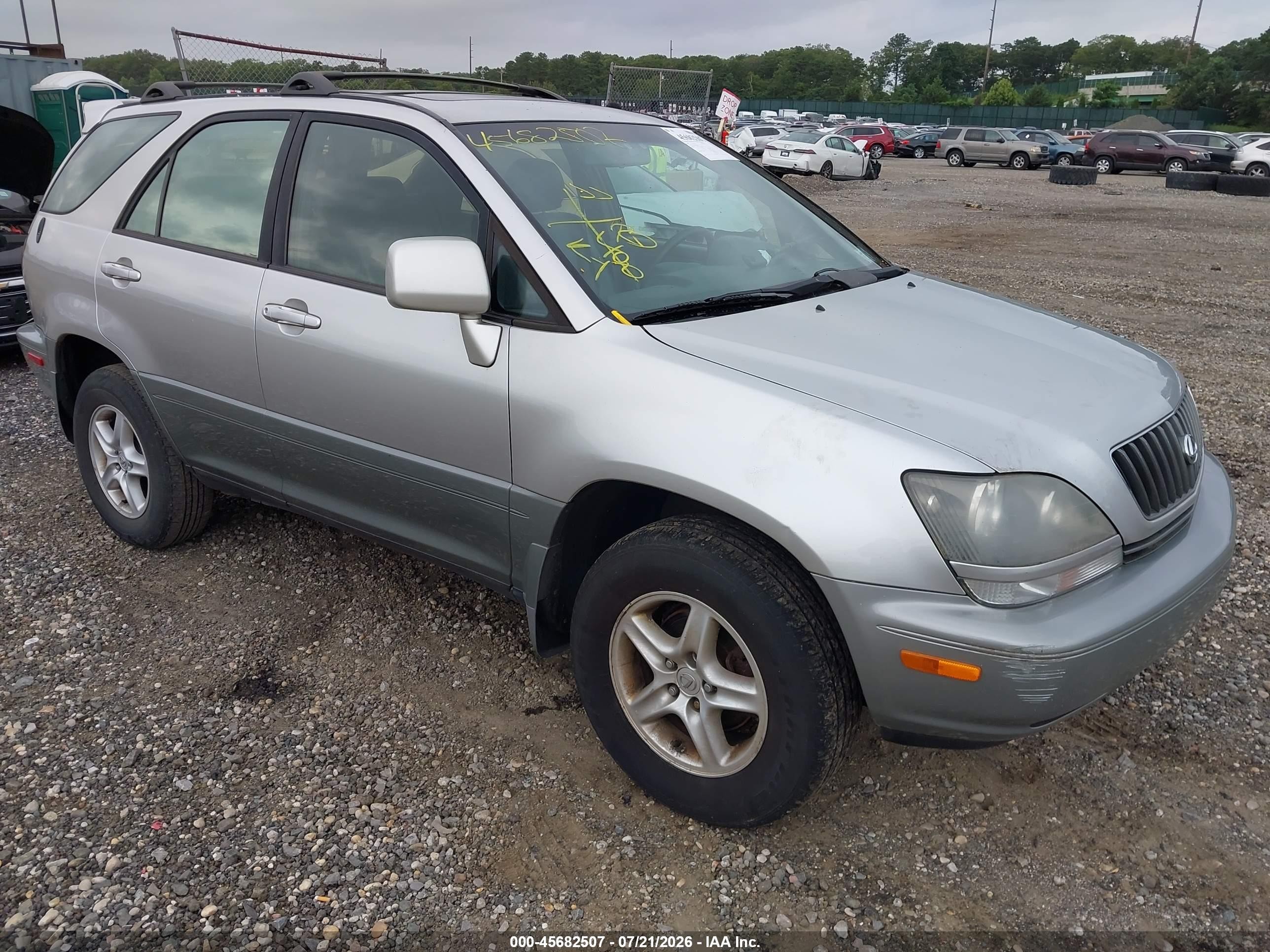 2000 Lexus RX 300, VIN JT6HF10U8Y0160897 — All over