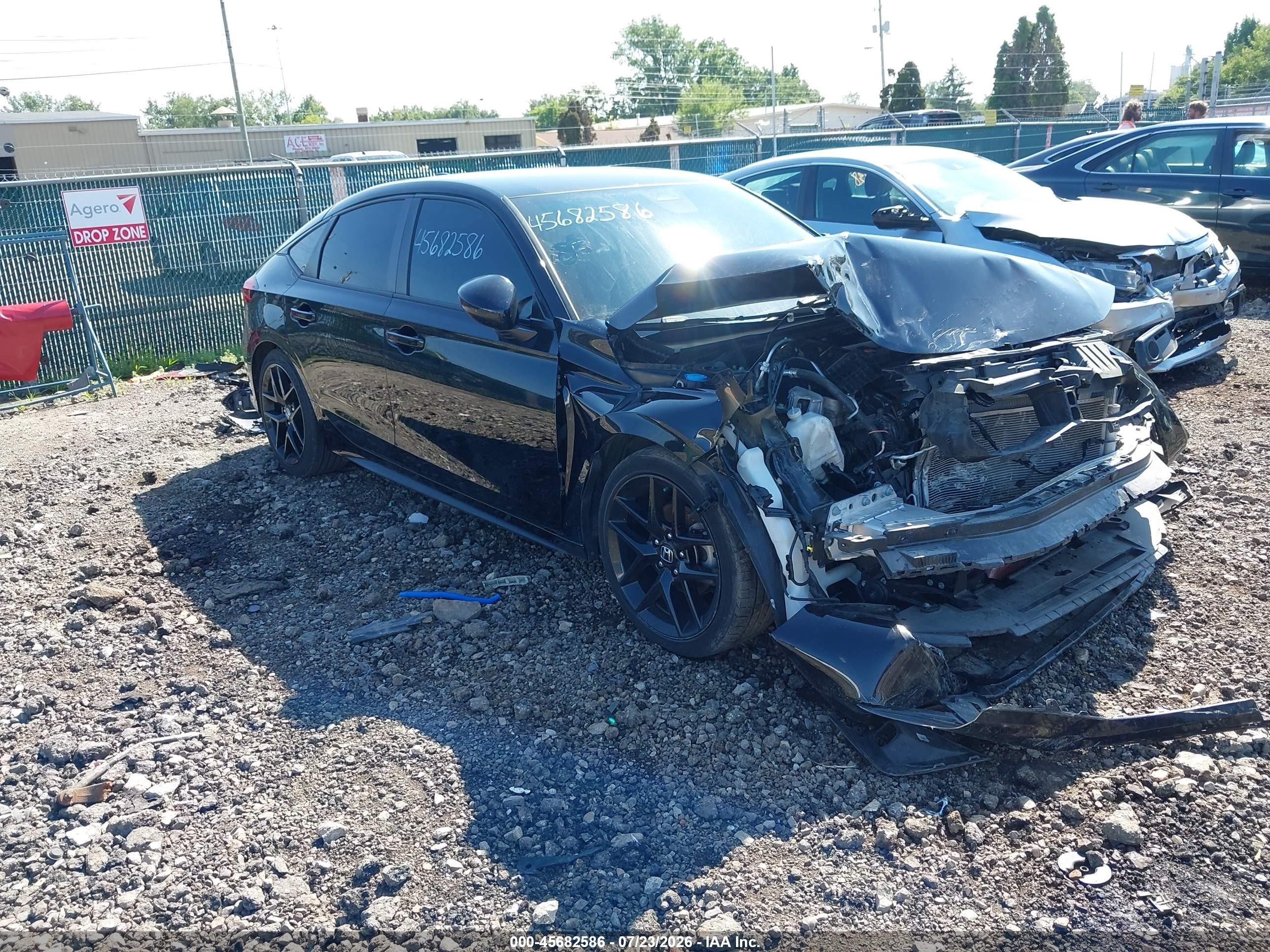 2023 Honda Civic Sport, VIN 19XFL2H89PE008543 — Front end