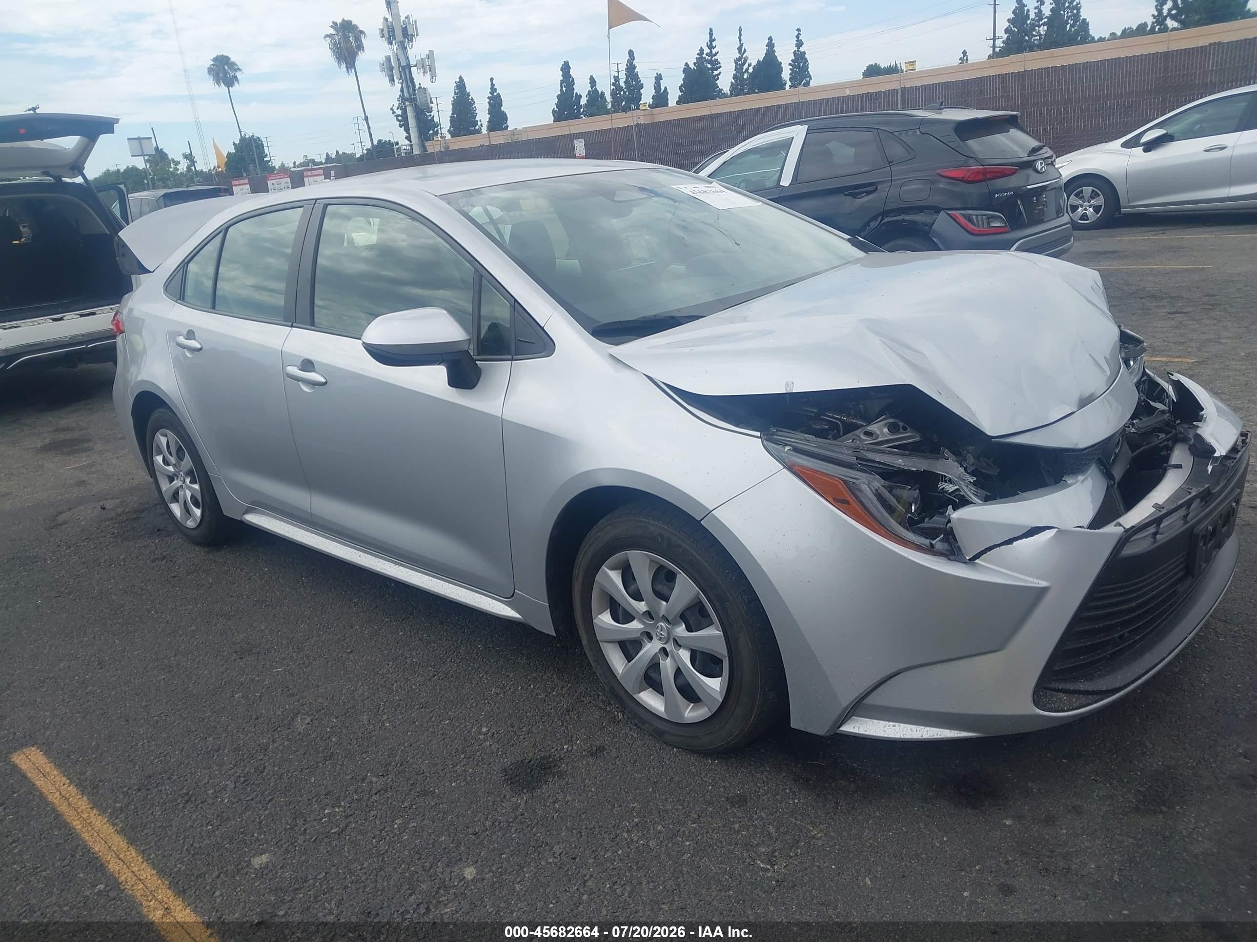 2023 Toyota Corolla LE, VIN JTDB4MEE1P3014328 — All over