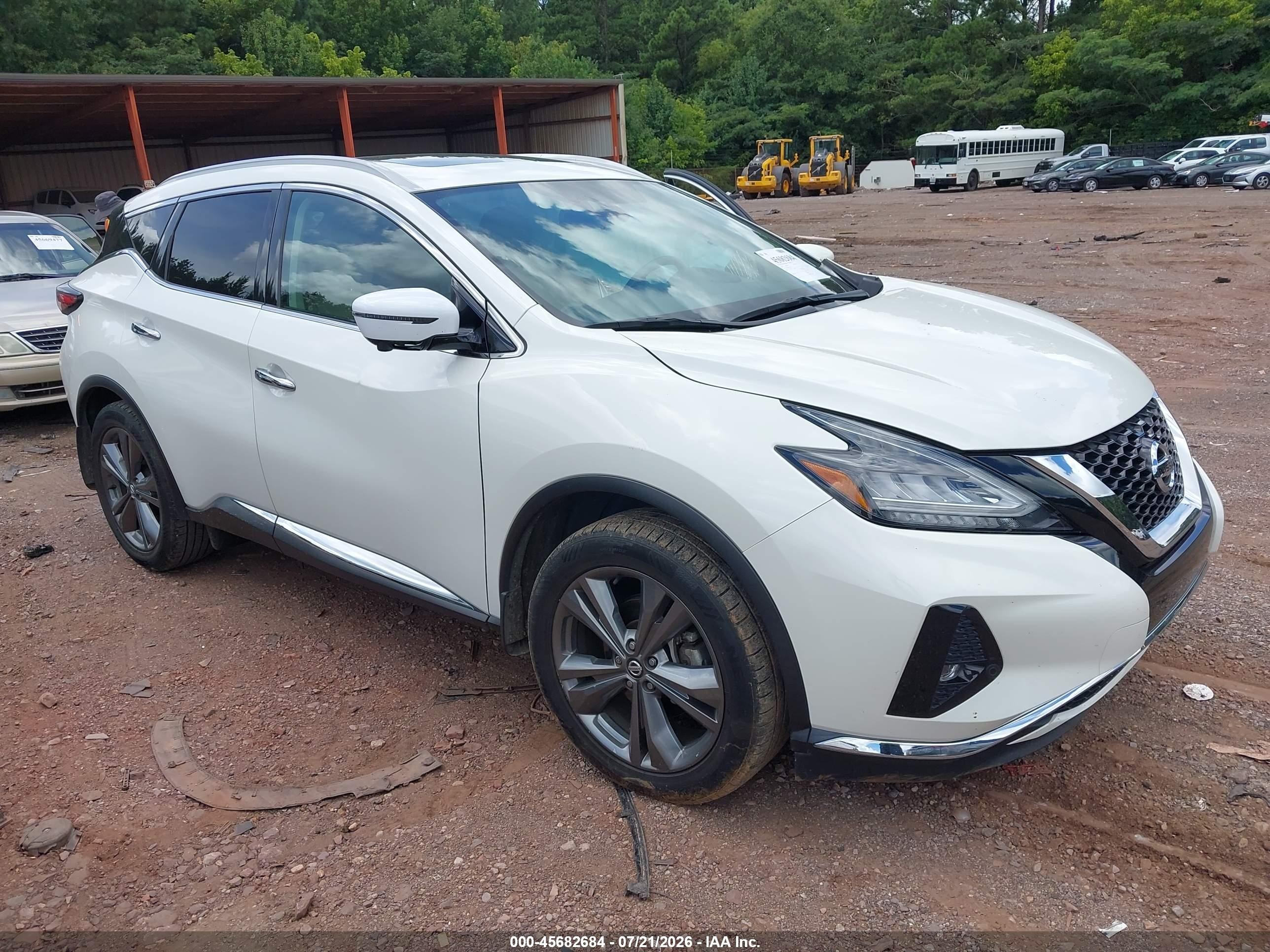 2019 Nissan Murano SV, VIN 5N1AZ2MJ5KN137624 — Side
