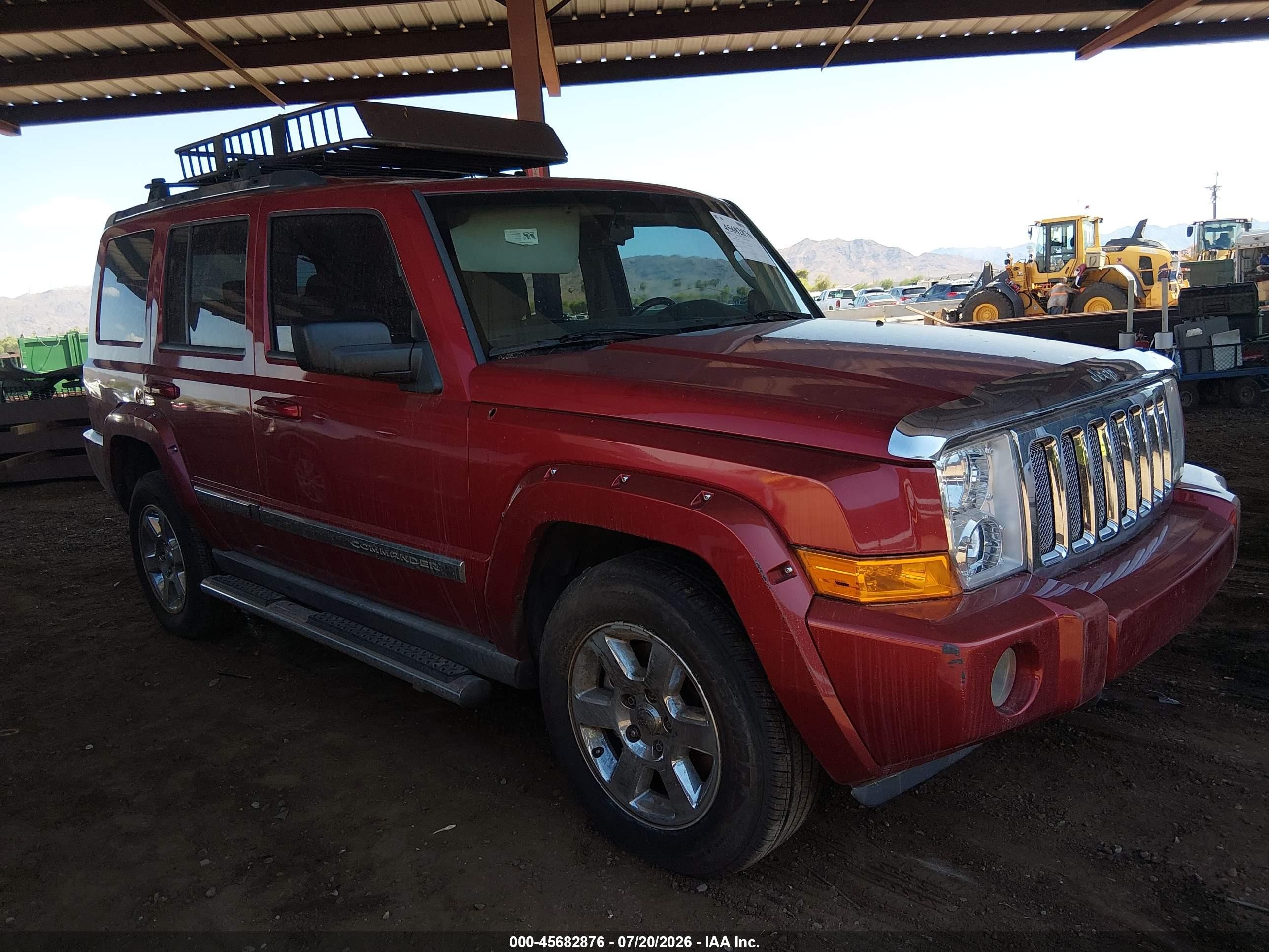 2006 Jeep Commander Limited, VIN 1J8HG58216C139488 — Normal wear