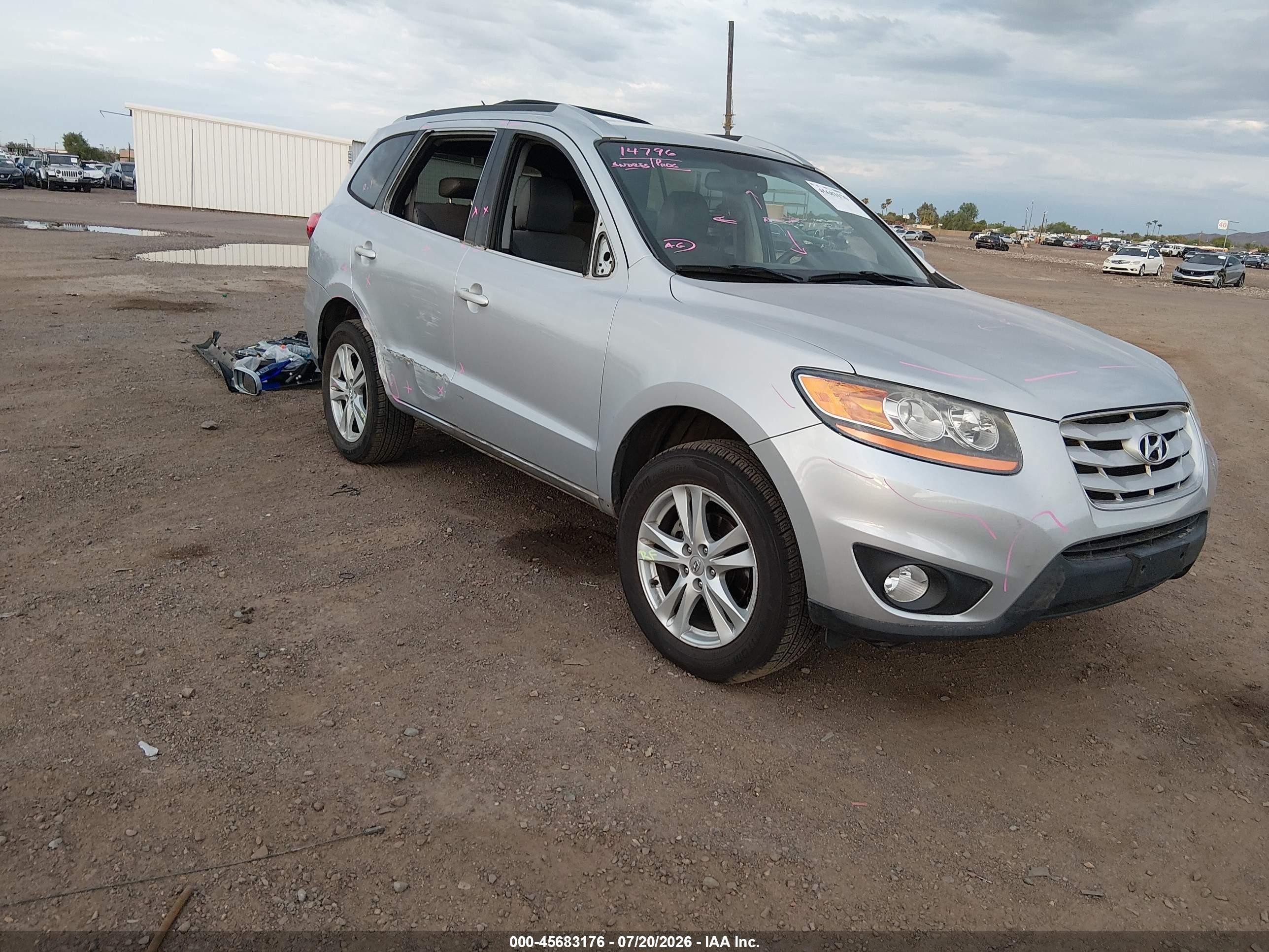 2010 Hyundai Santa Fe SE, VIN 5NMSHDAG8AH334508 — All over