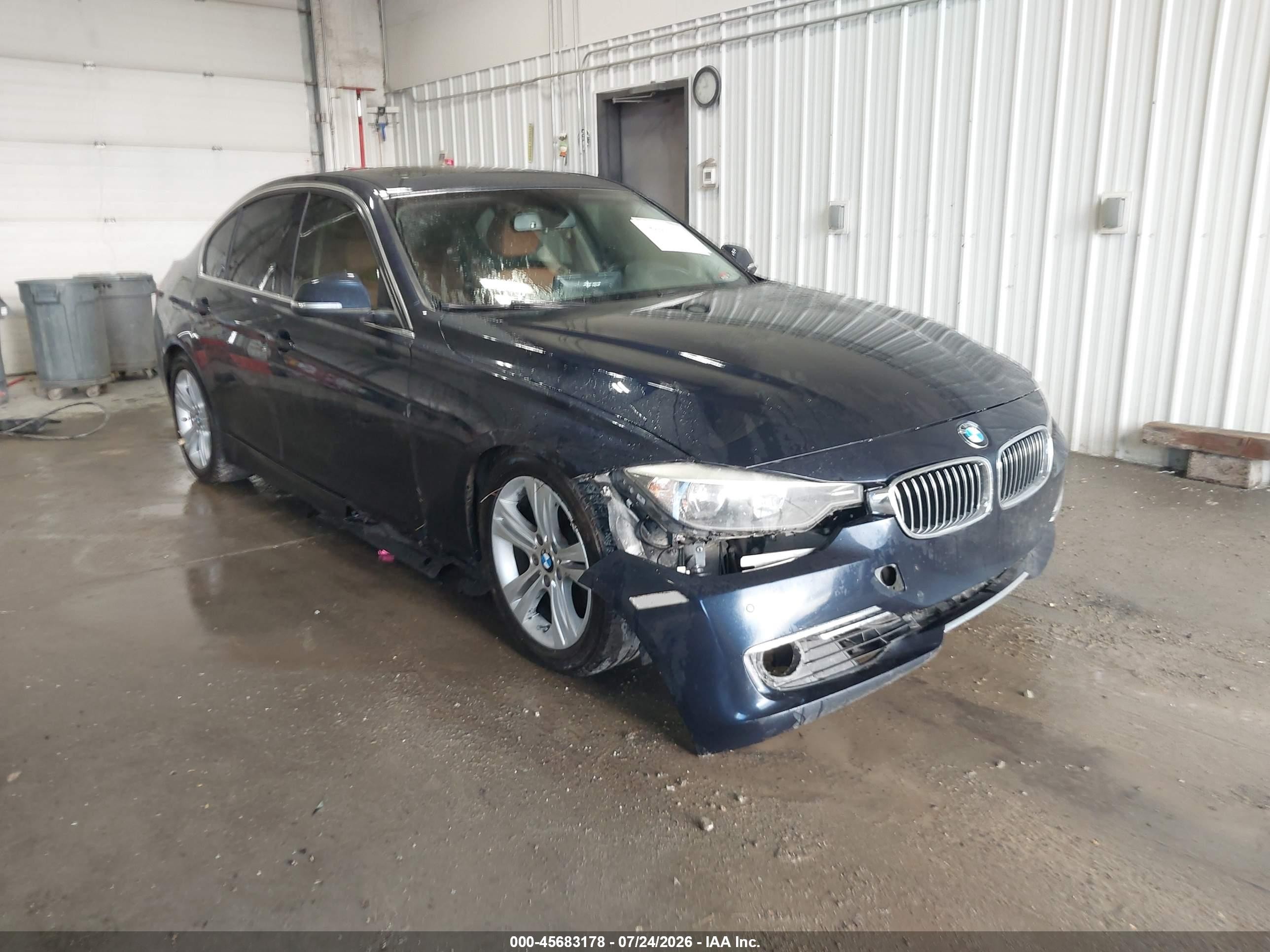2015 BMW 3 Series 328i, VIN WBA3A5G50FNS88572 — Side