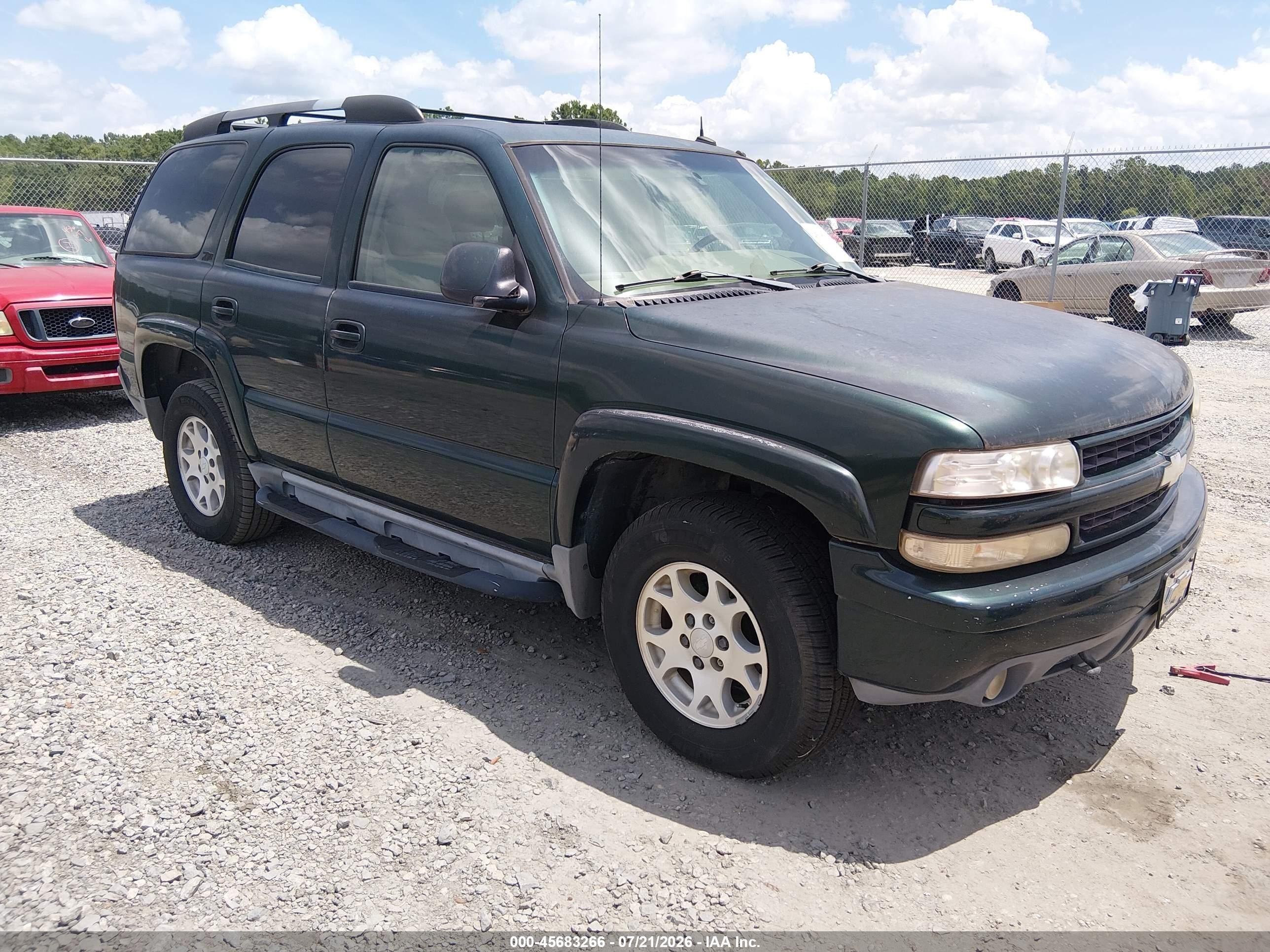 2003 Chevrolet Tahoe Z71, VIN 1GNEK13Z13R314537 — Normal wear