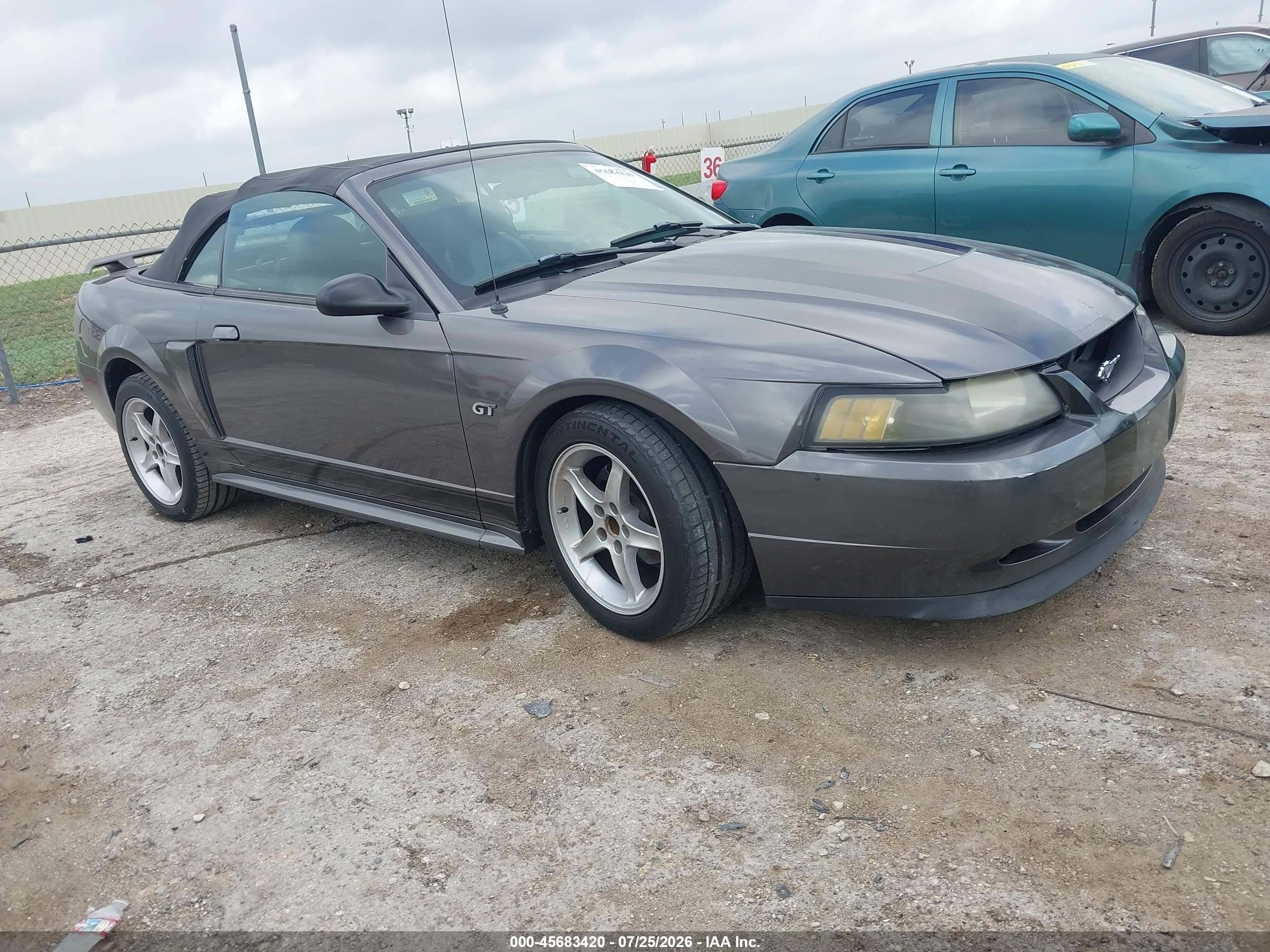 2003 Ford Mustang GT Deluxe, VIN 1FAFP45X83F410202 — Repossession