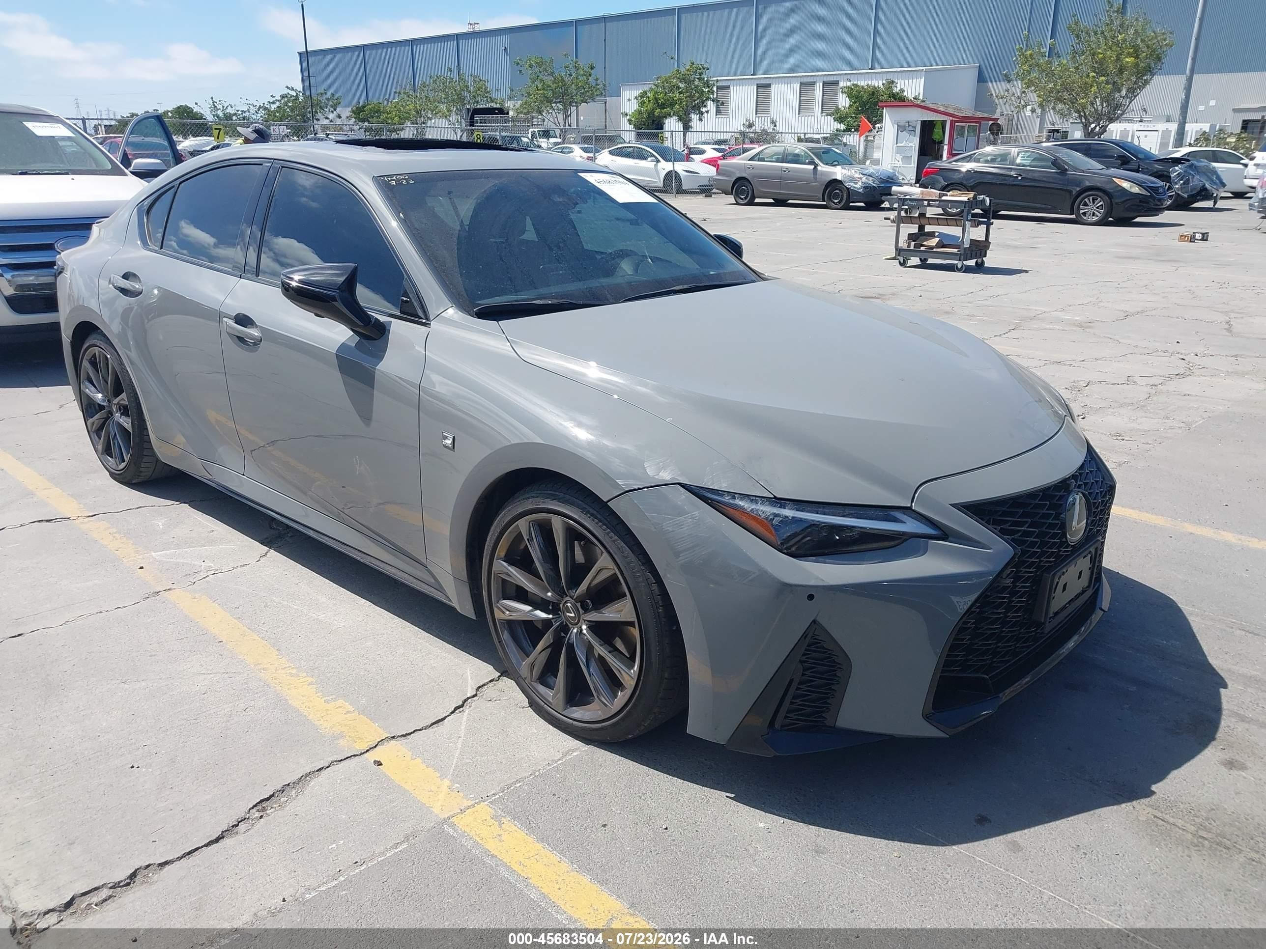 2025 Lexus IS 350 F Sport, VIN JTHGZ1B22S5088210 — Front end