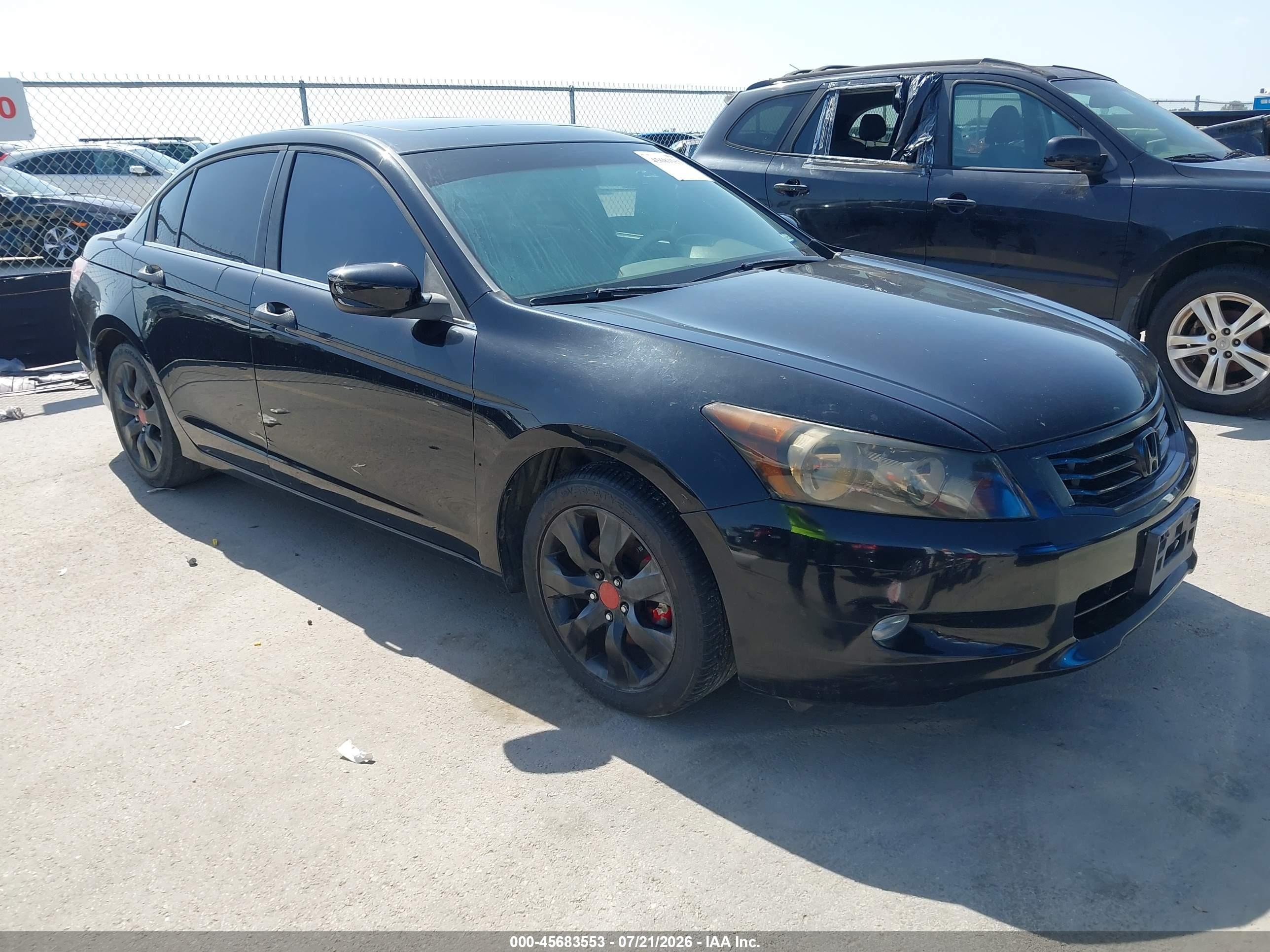 2010 Honda Accord EX-L, VIN 1HGCP3F89AA021417 — Hail