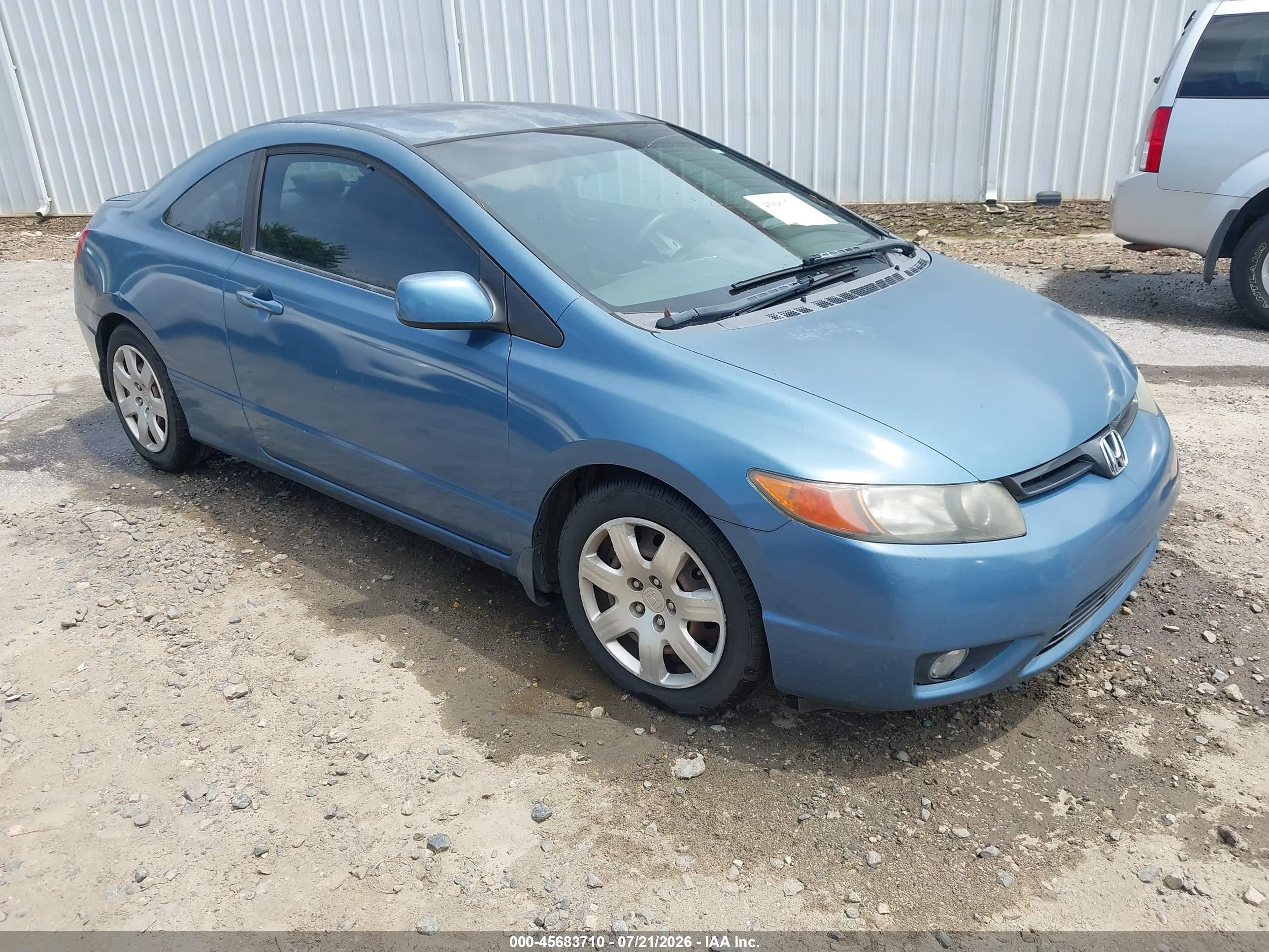 2008 Honda Civic LX, VIN 2HGFG12678H555436 — Normal wear