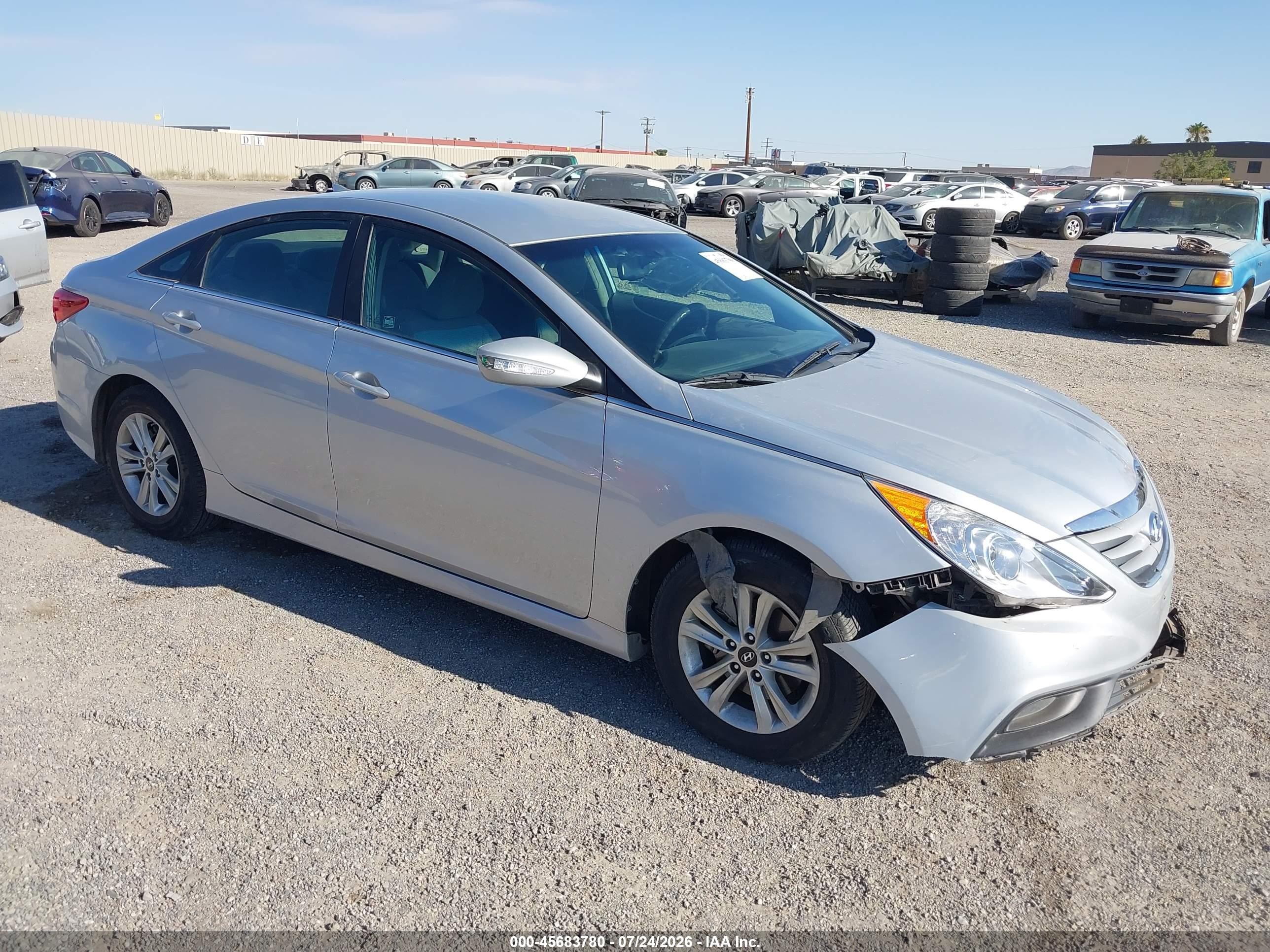2014 Hyundai Sonata GLS, VIN 5NPEB4AC1EH935022 — Undercarriage