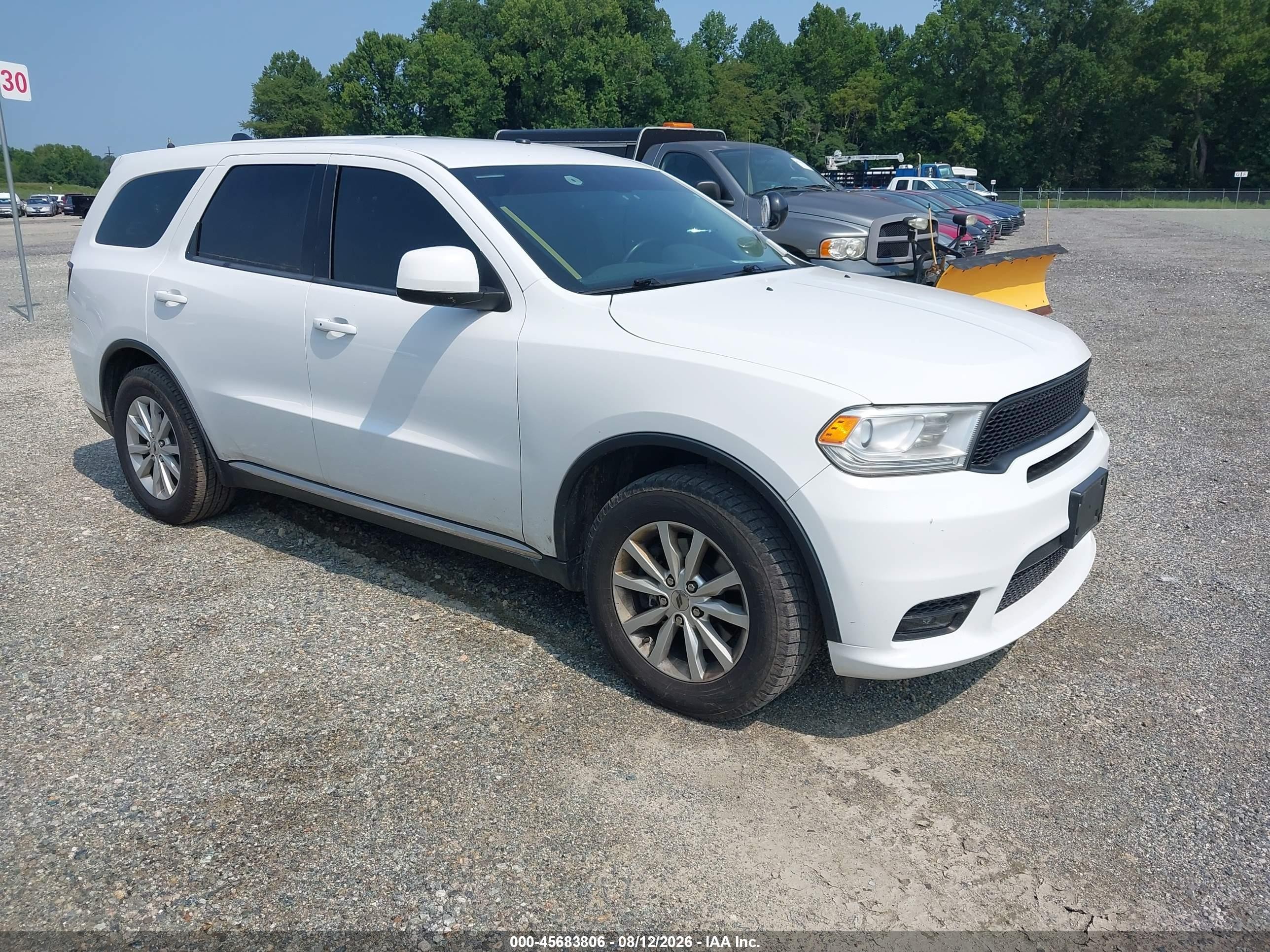 2020 Dodge Durango Pursuit, VIN 1C4RDJFG3LC308286 — Обычный износ