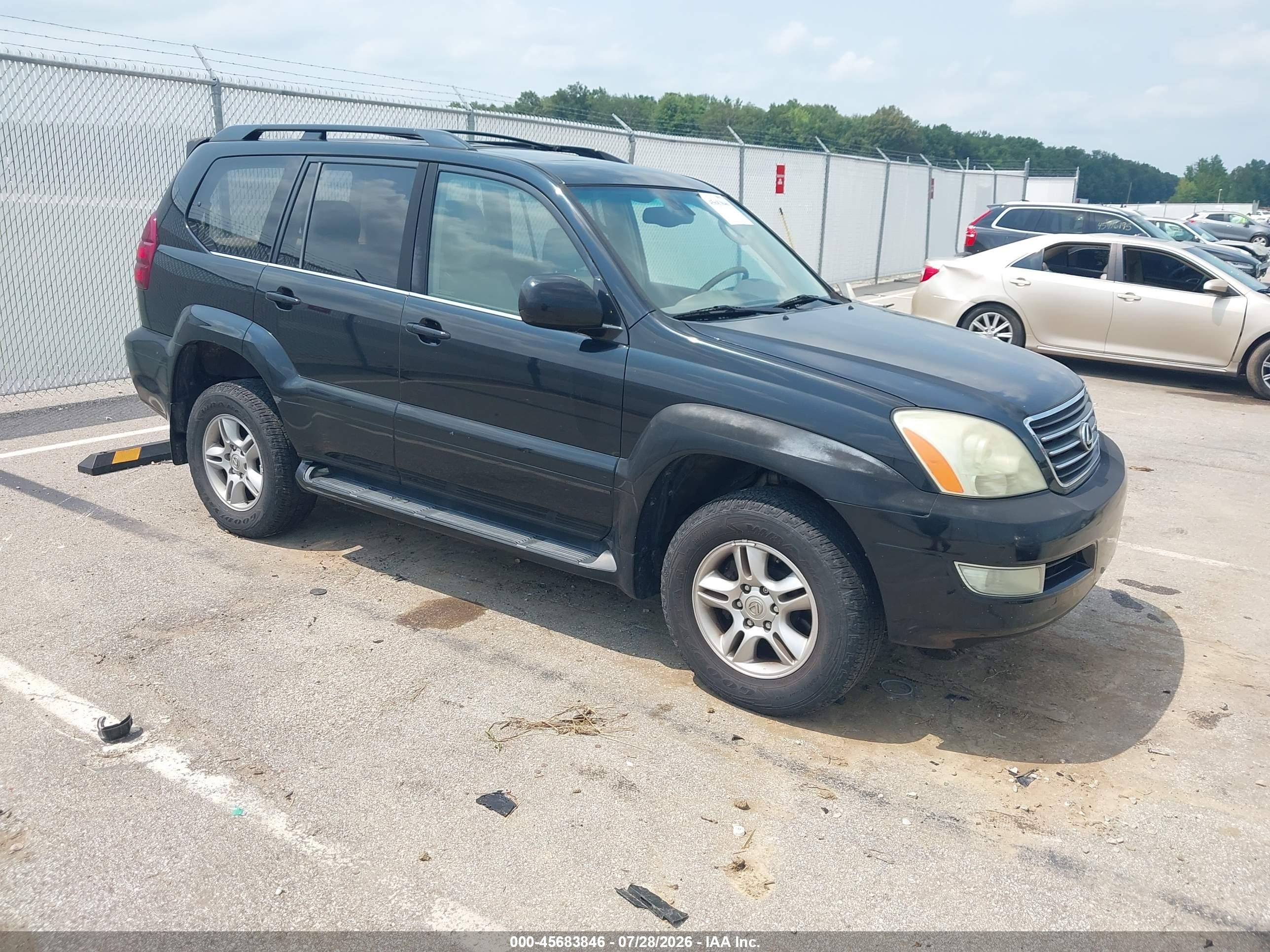 2005 Lexus GX 470, VIN JTJBT20X650074732 — Зад