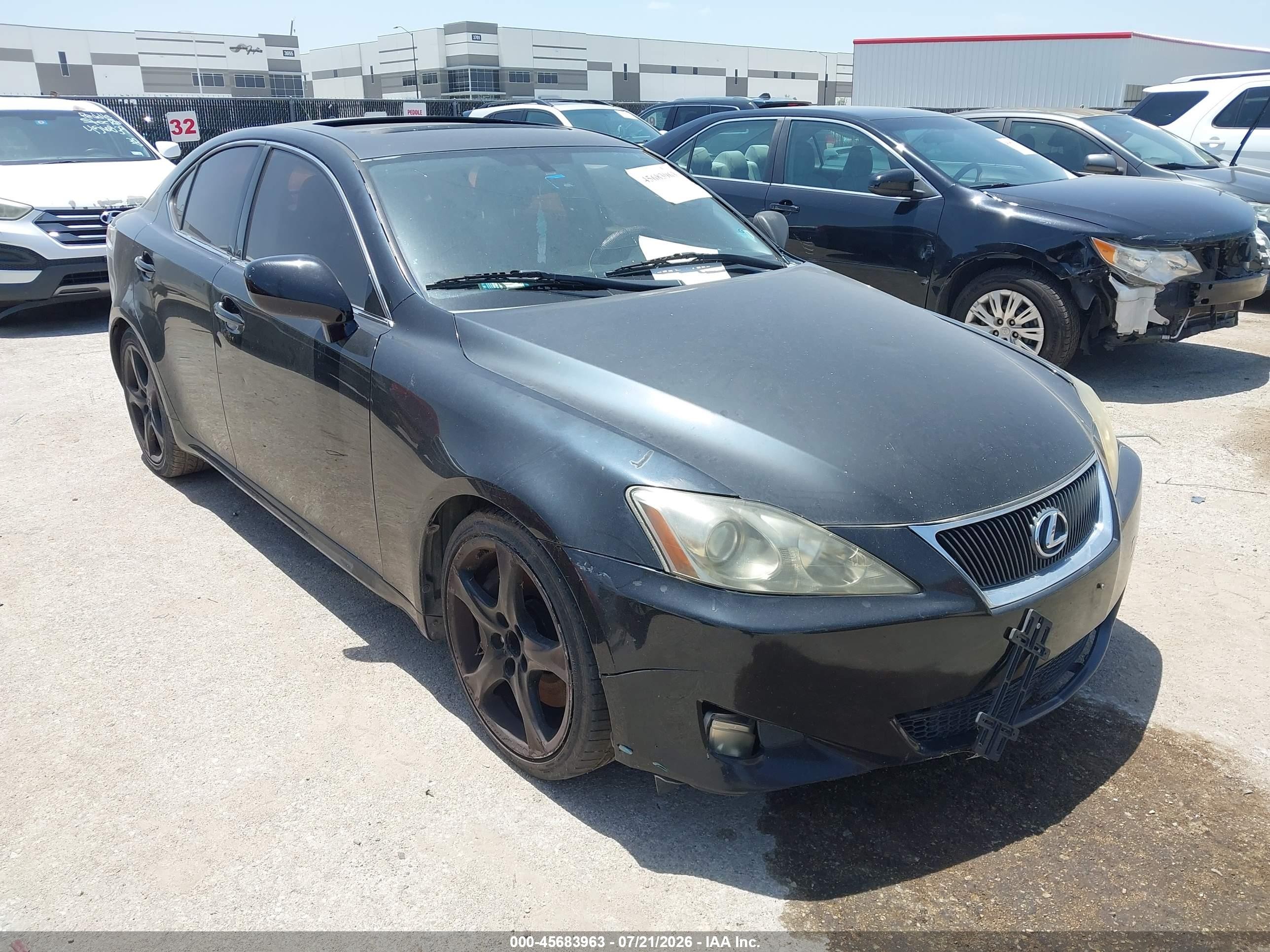 2007 Lexus IS 350, VIN JTHBE262472011207 — Normal wear