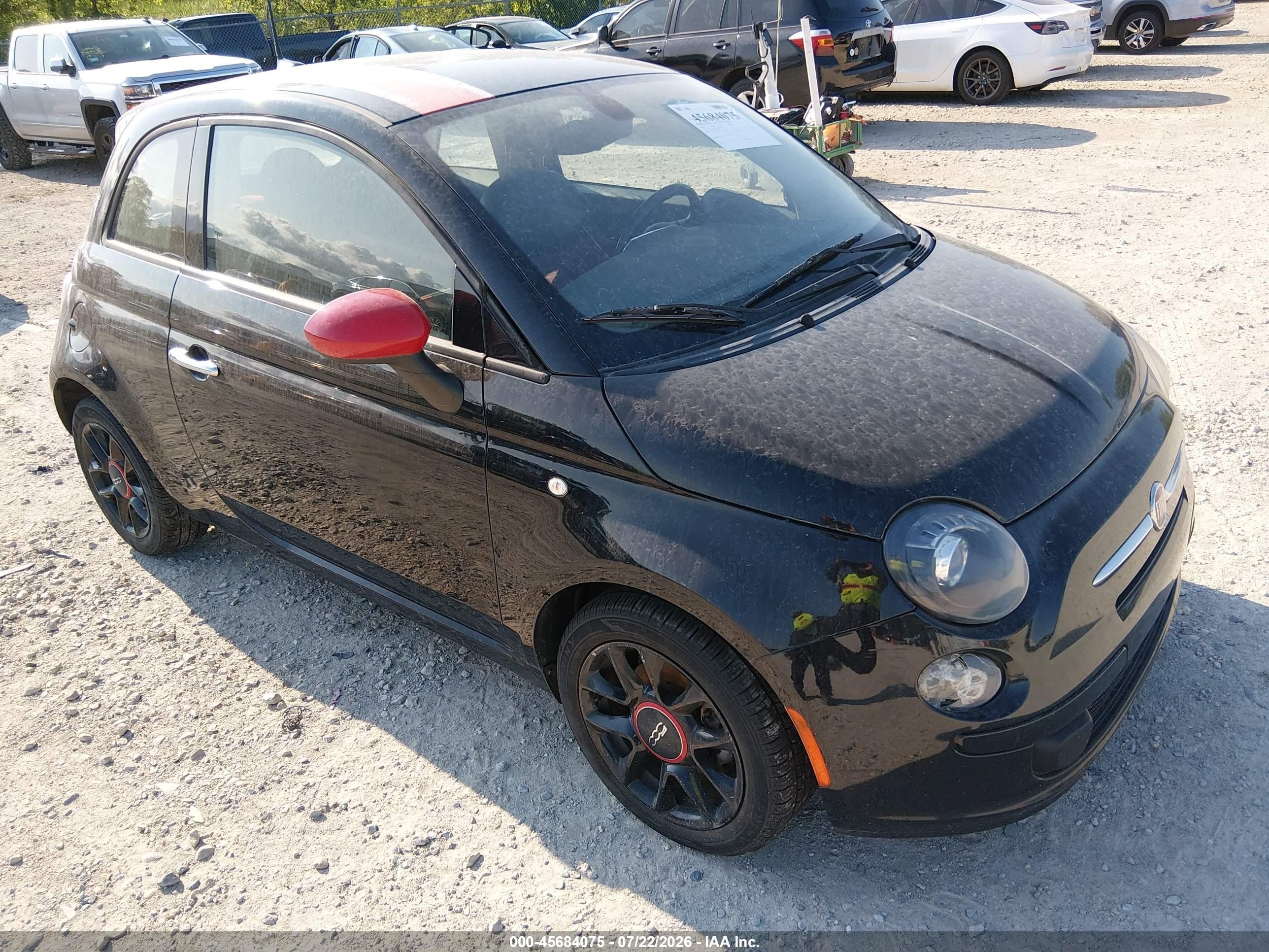 2016 FIAT 500 Pop, VIN 3C3CFFAR0GT246110 — Normal wear
