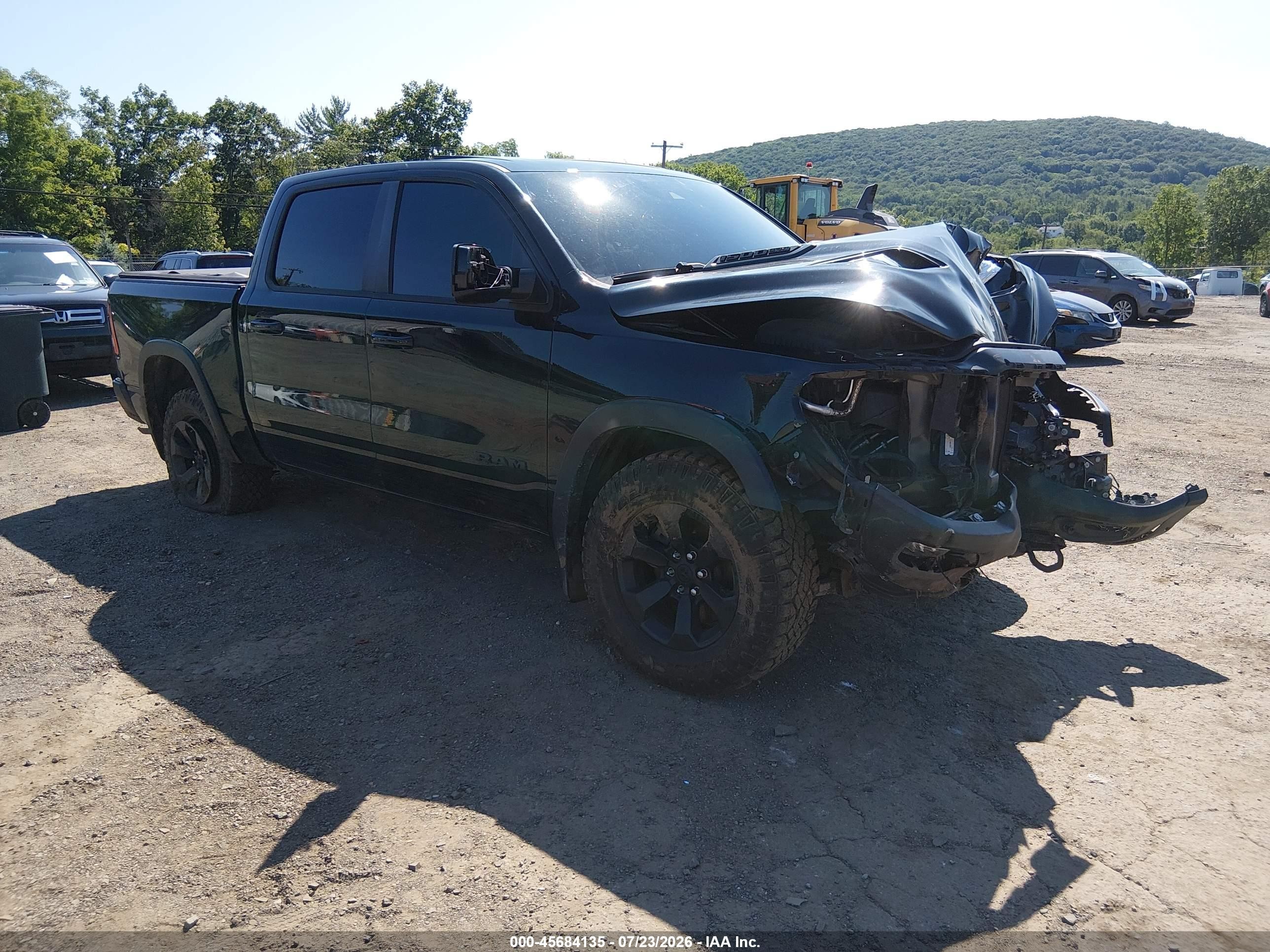 2022 Ram 1500 Rebel, VIN 1C6SRFLT3NN284880 — Front end