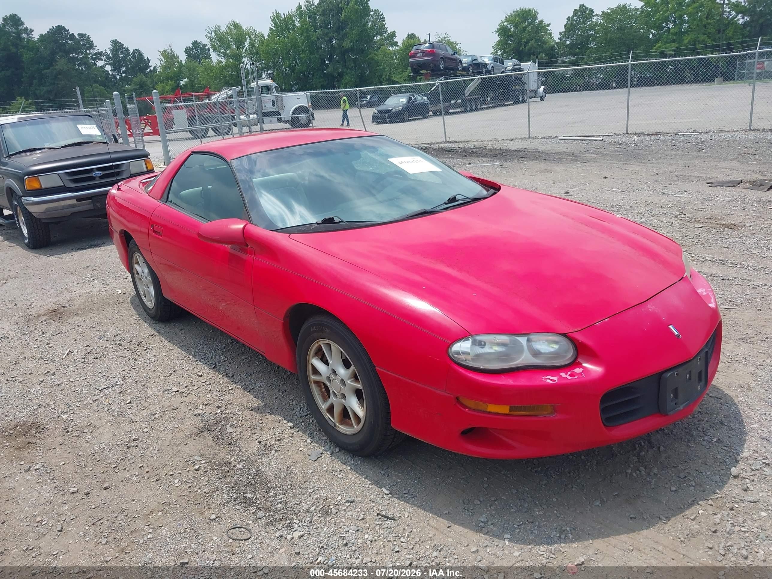 2002 Chevrolet Camaro, VIN 2G1FP22K722145823 — Normal wear