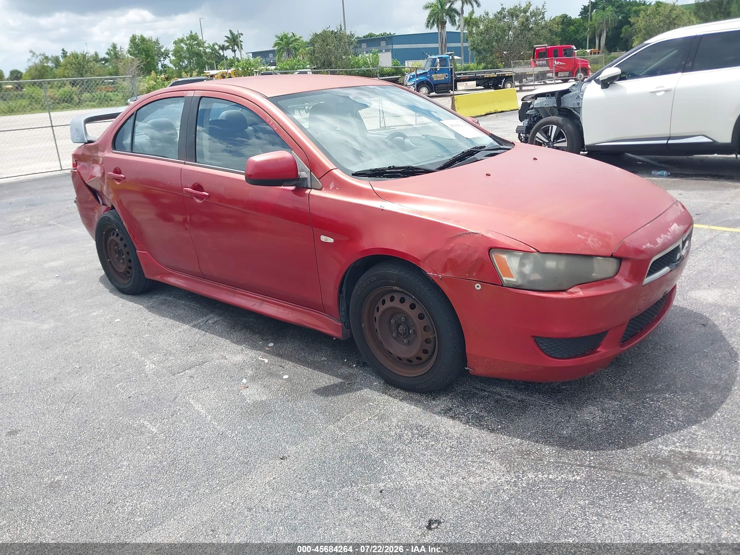 2011 Mitsubishi Lancer ES, VIN JA32U2FU2BU001437 — Side