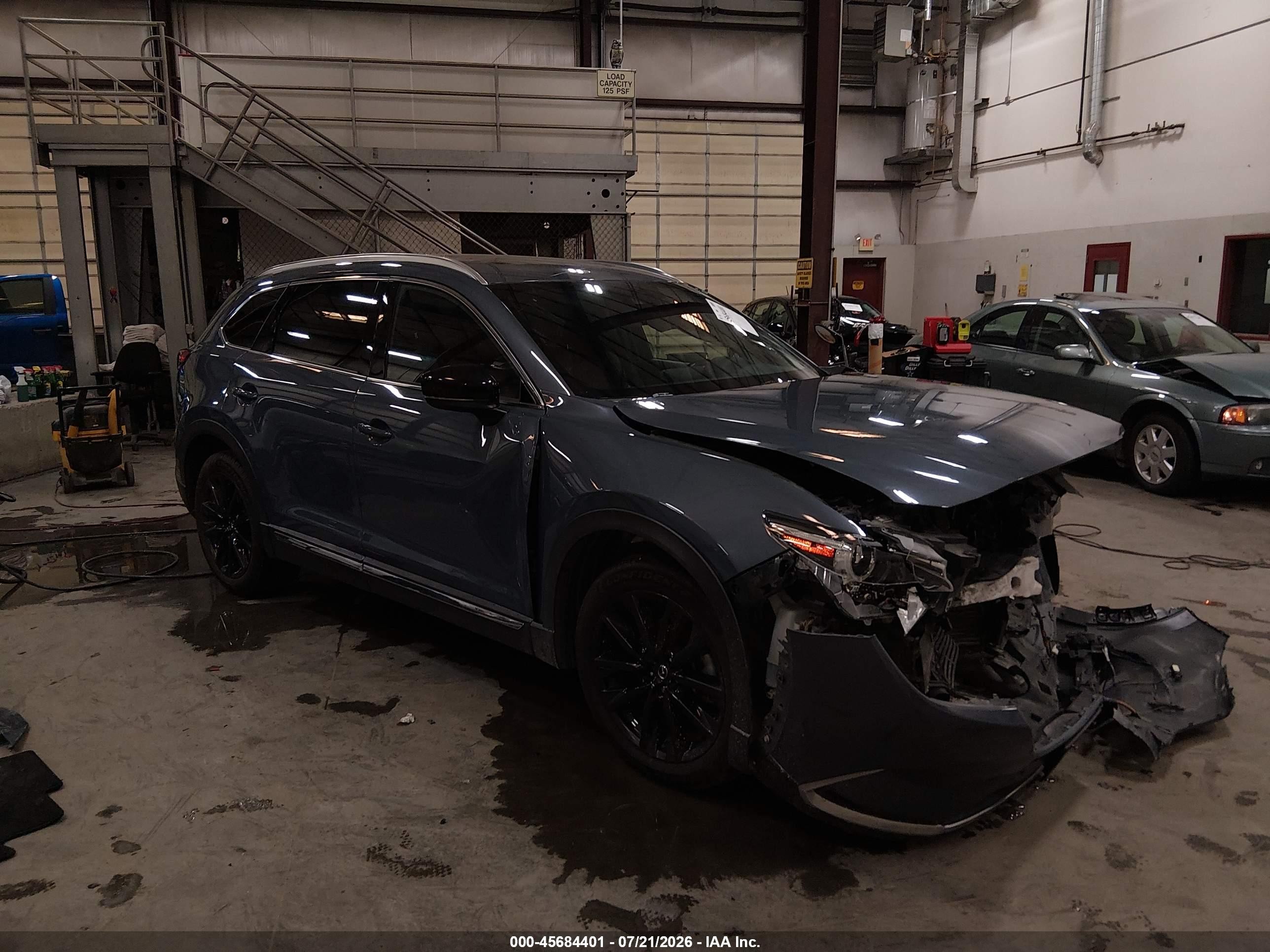 2021 Mazda CX-9 Grand Touring, VIN JM3TCBDY1M0510516 — Front end