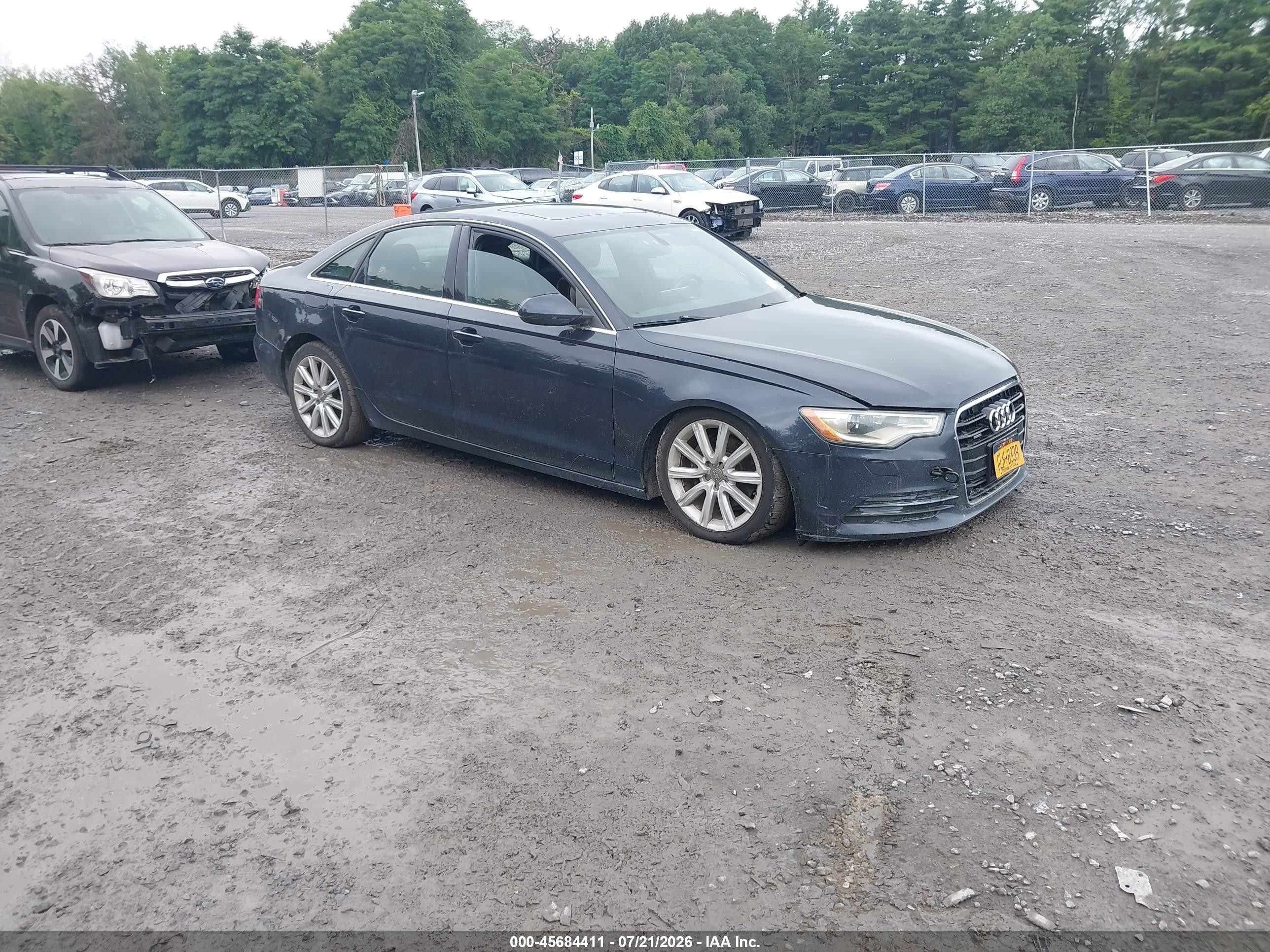 2013 Audi A6 Premium Plus, VIN WAUGFAFCXDN075783 — Обычный износ