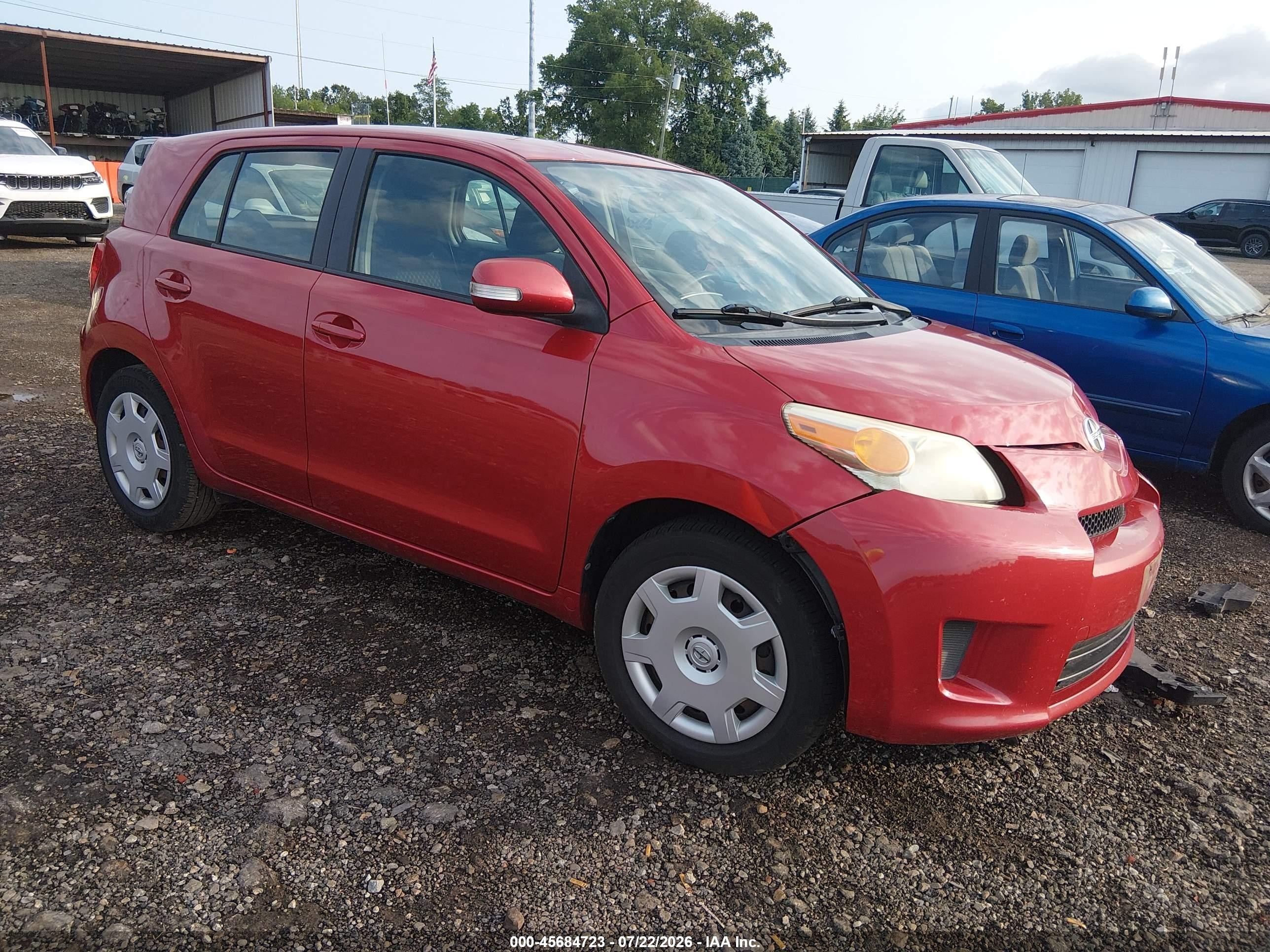 2012 Scion xD, VIN JTKKU4B46C1020295 — Front end