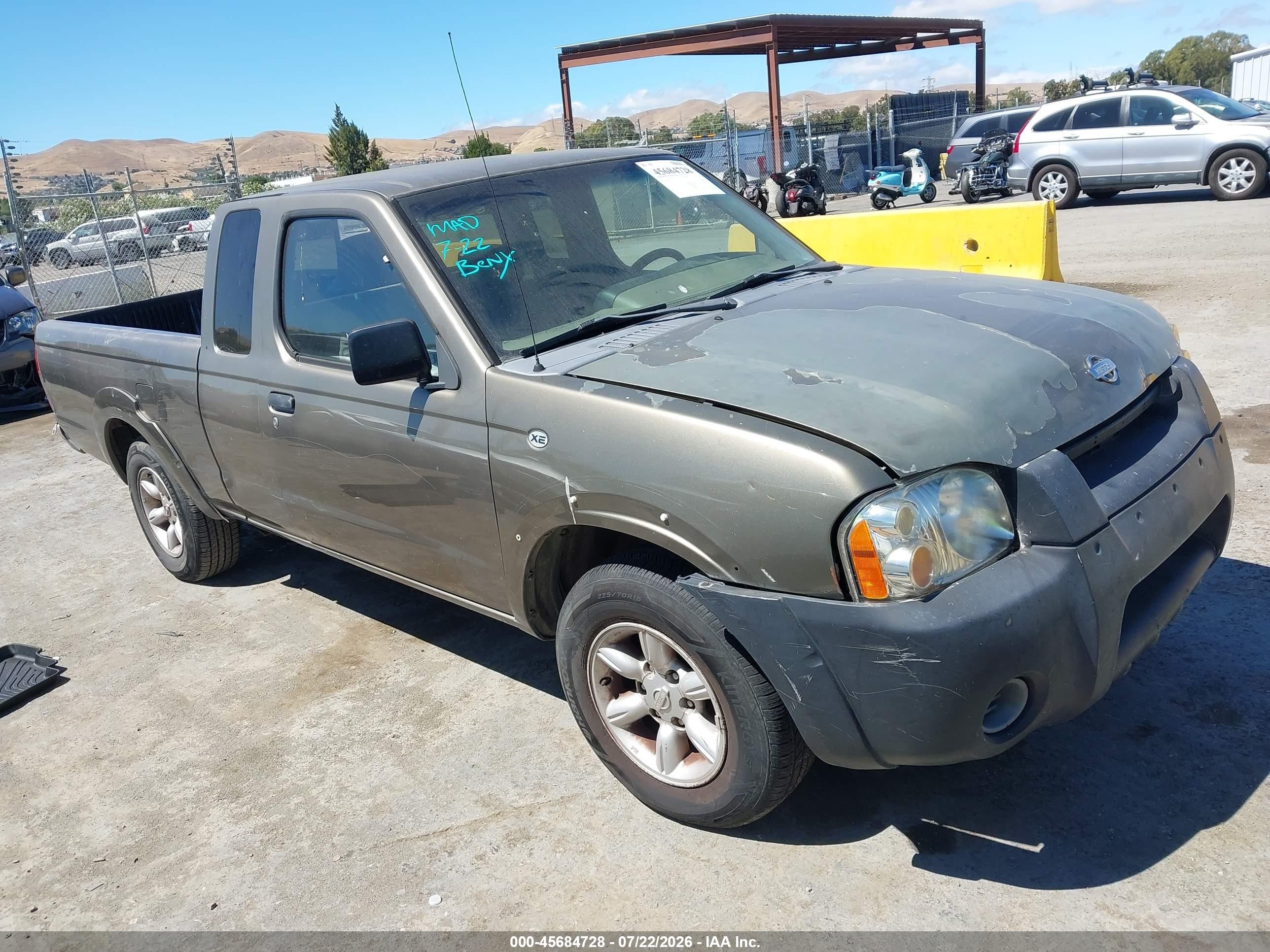 2001 Nissan Frontier XE, VIN 1N6DD26S01C350087 — Normal wear