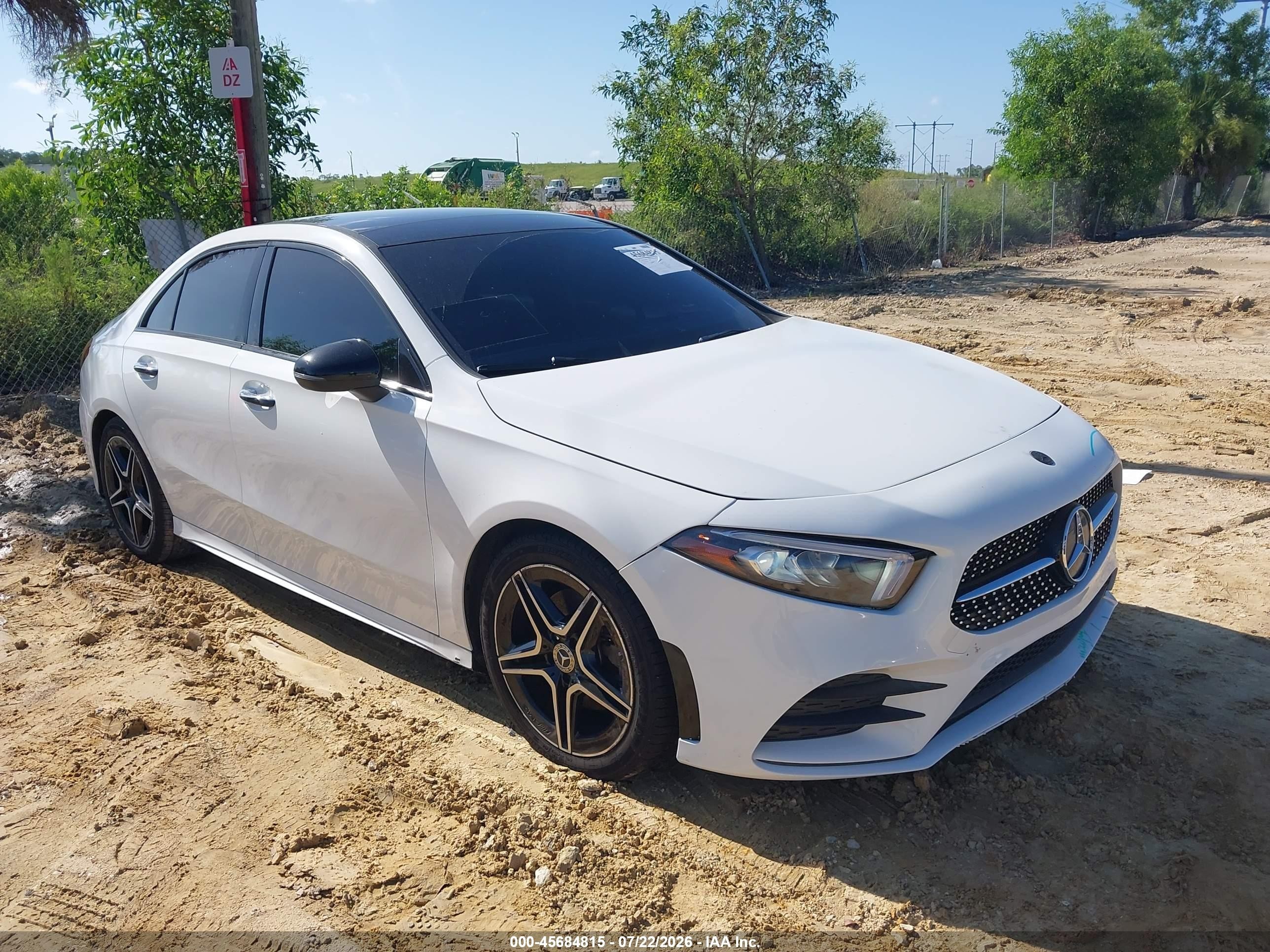 2021 Mercedes-Benz A 220, VIN W1K3G4EB3MJ308280 — Mechanical