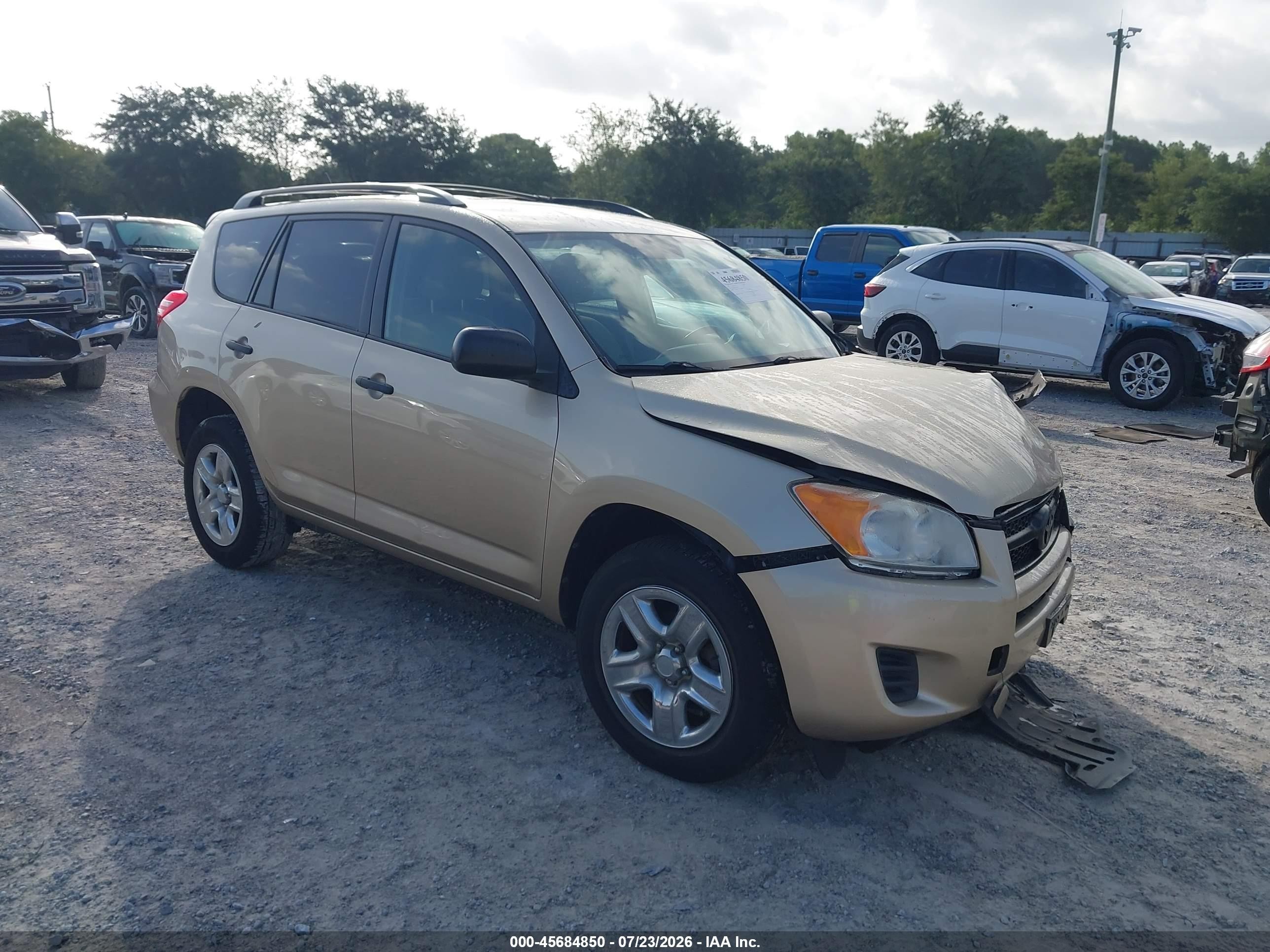 2011 Toyota RAV4, VIN 2T3ZF4DV5BW053763 — Front end