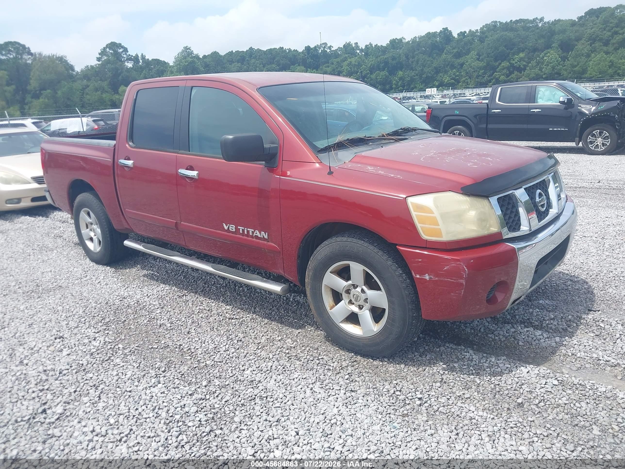 2006 Nissan Titan SE, VIN 1N6BA07A86N537194 — Normal wear