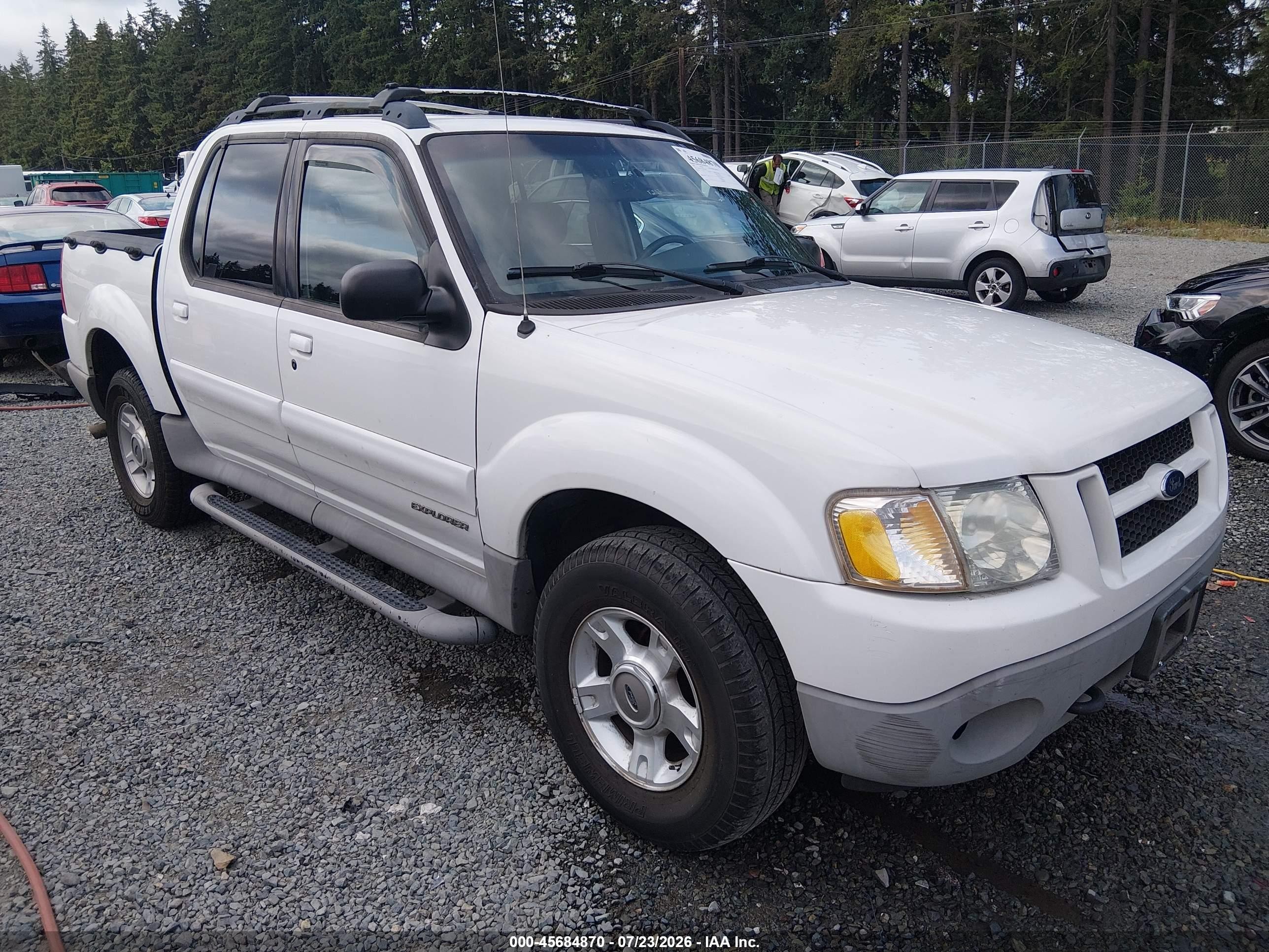 2002 Ford Explorer Sport Trac Value, VIN 1FMZU77E52UD52438 — Front end