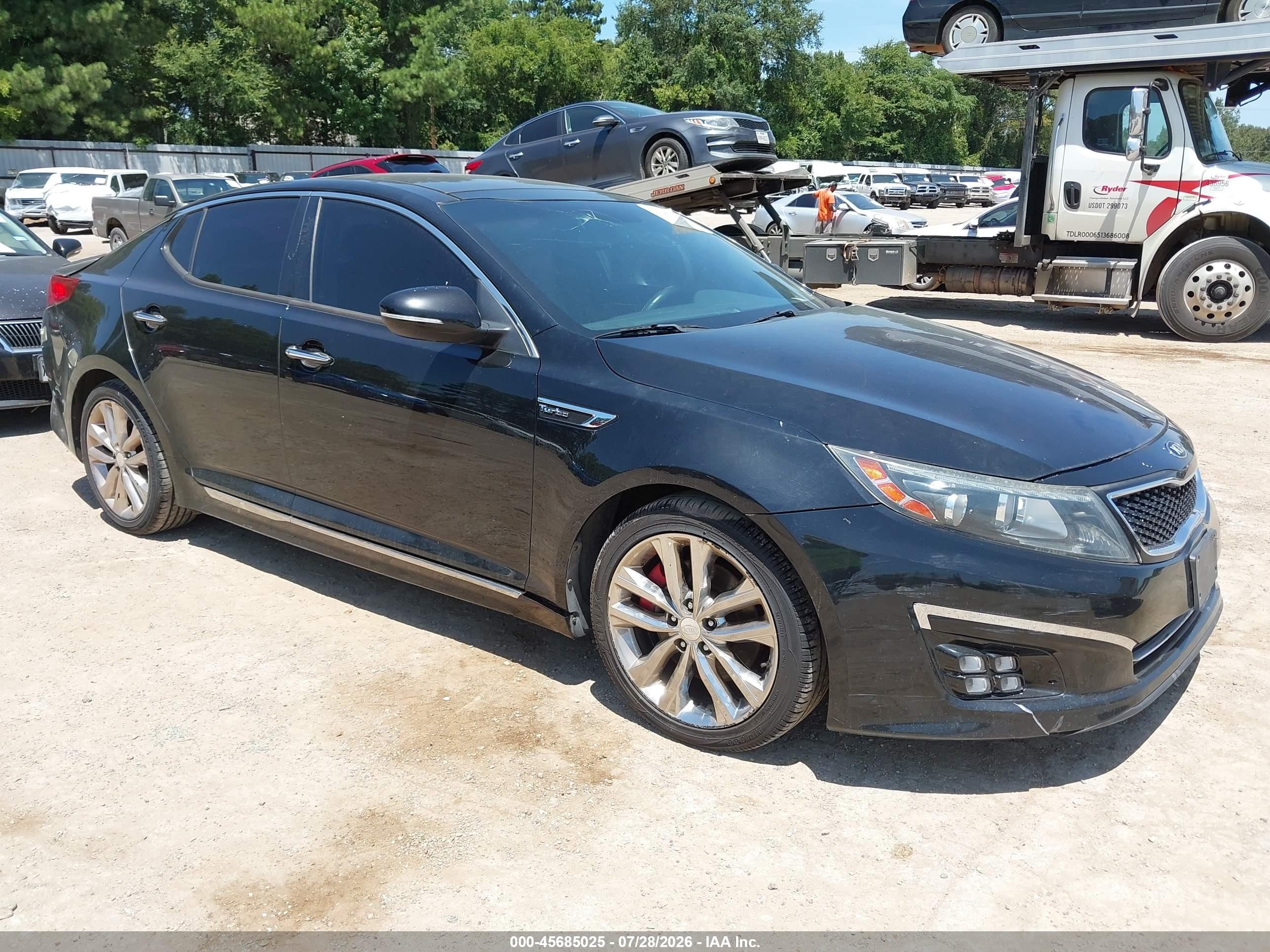 2014 Kia Optima SX Turbo, VIN 5XXGR4A67EG295280 — All over