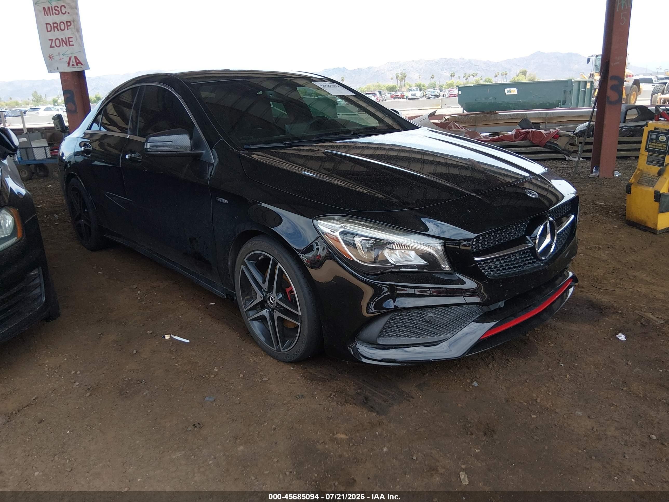 2018 Mercedes-Benz CLA 250, VIN WDDSJ4EB6JN603567 — Undercarriage